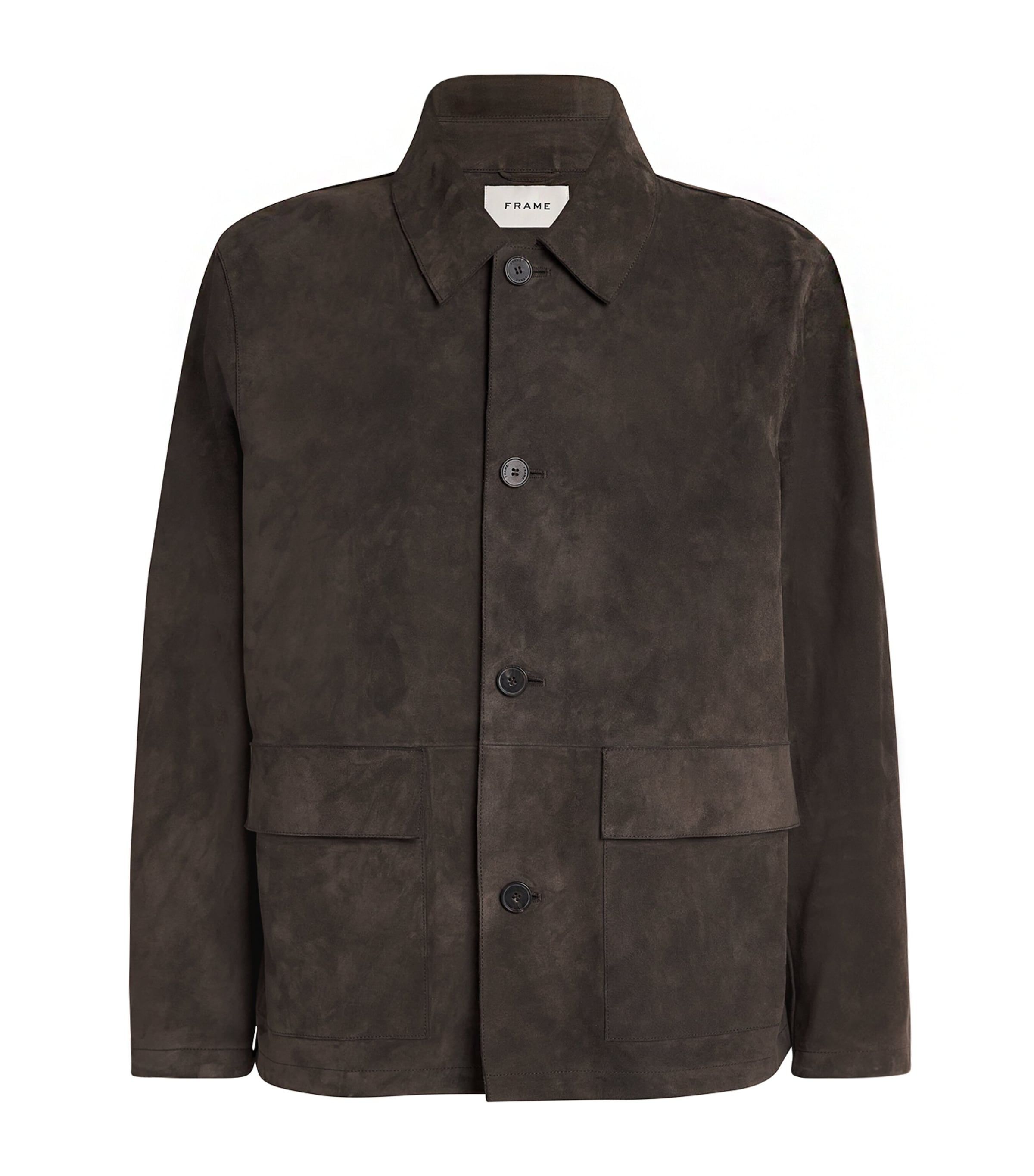 Suede Chore Shirt Jacket