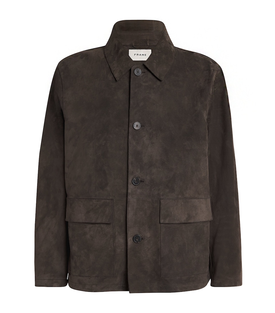 Suede Chore Shirt Jacket