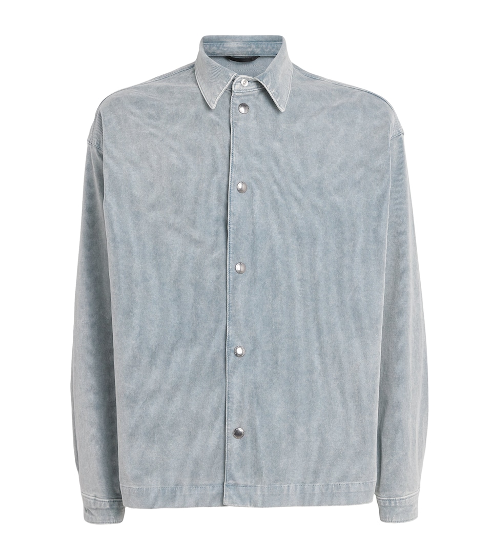 Cotton-Blend Corduroy Shirt