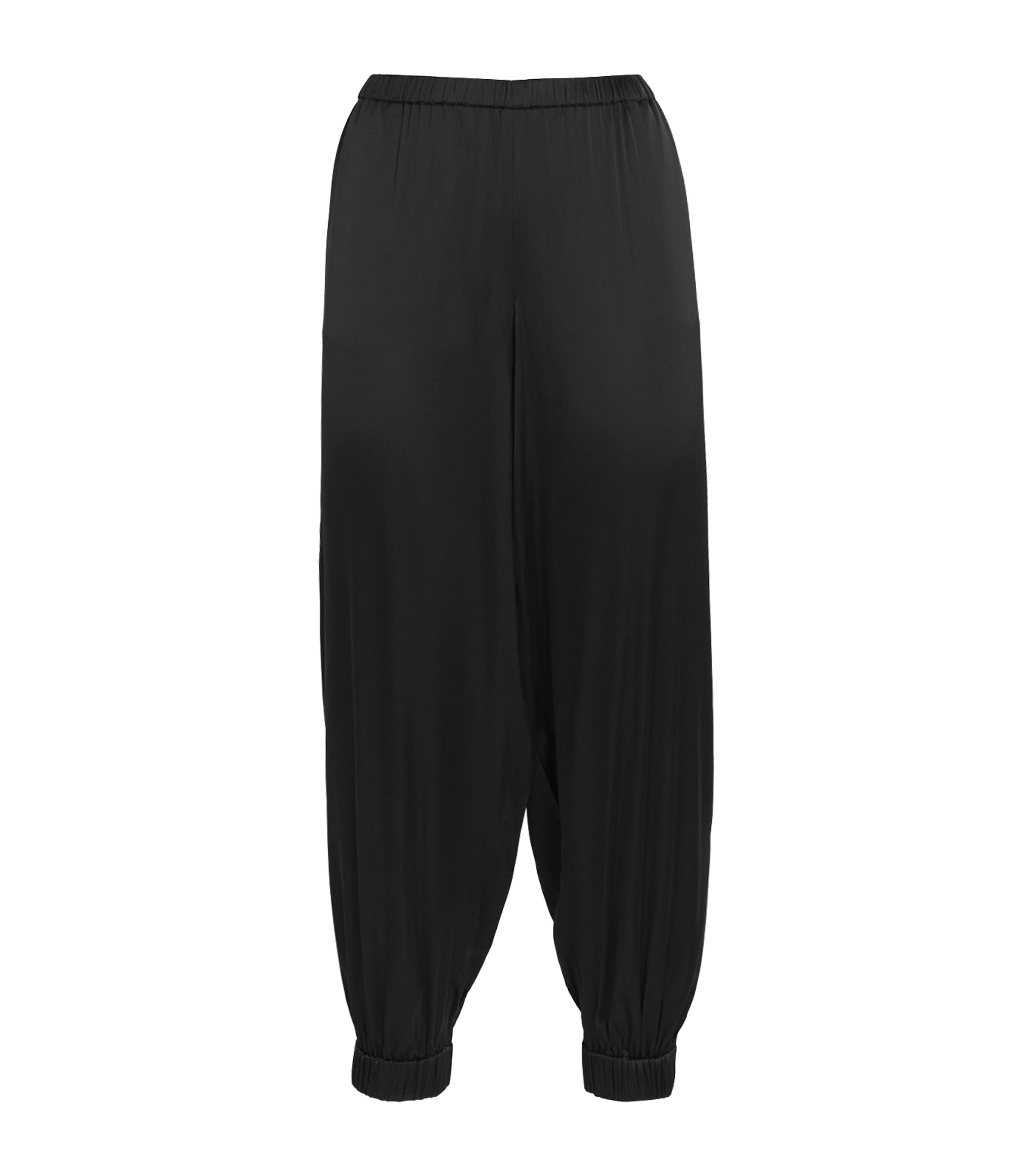 Alice+Olivia Womens Balloon-Leg Declan Genie Trousers Black
