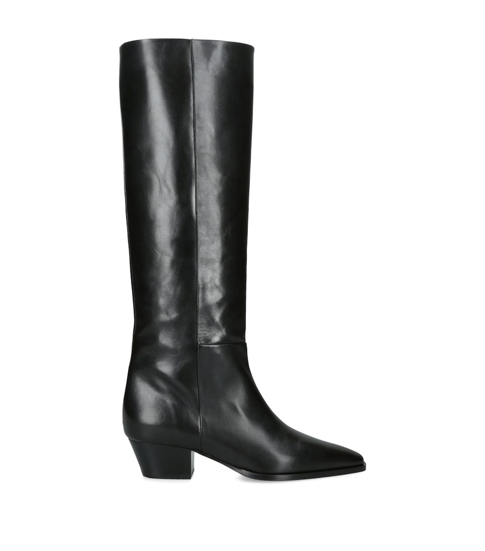 aeyde MEDEA KNEE HIGH BOOT 45 Black