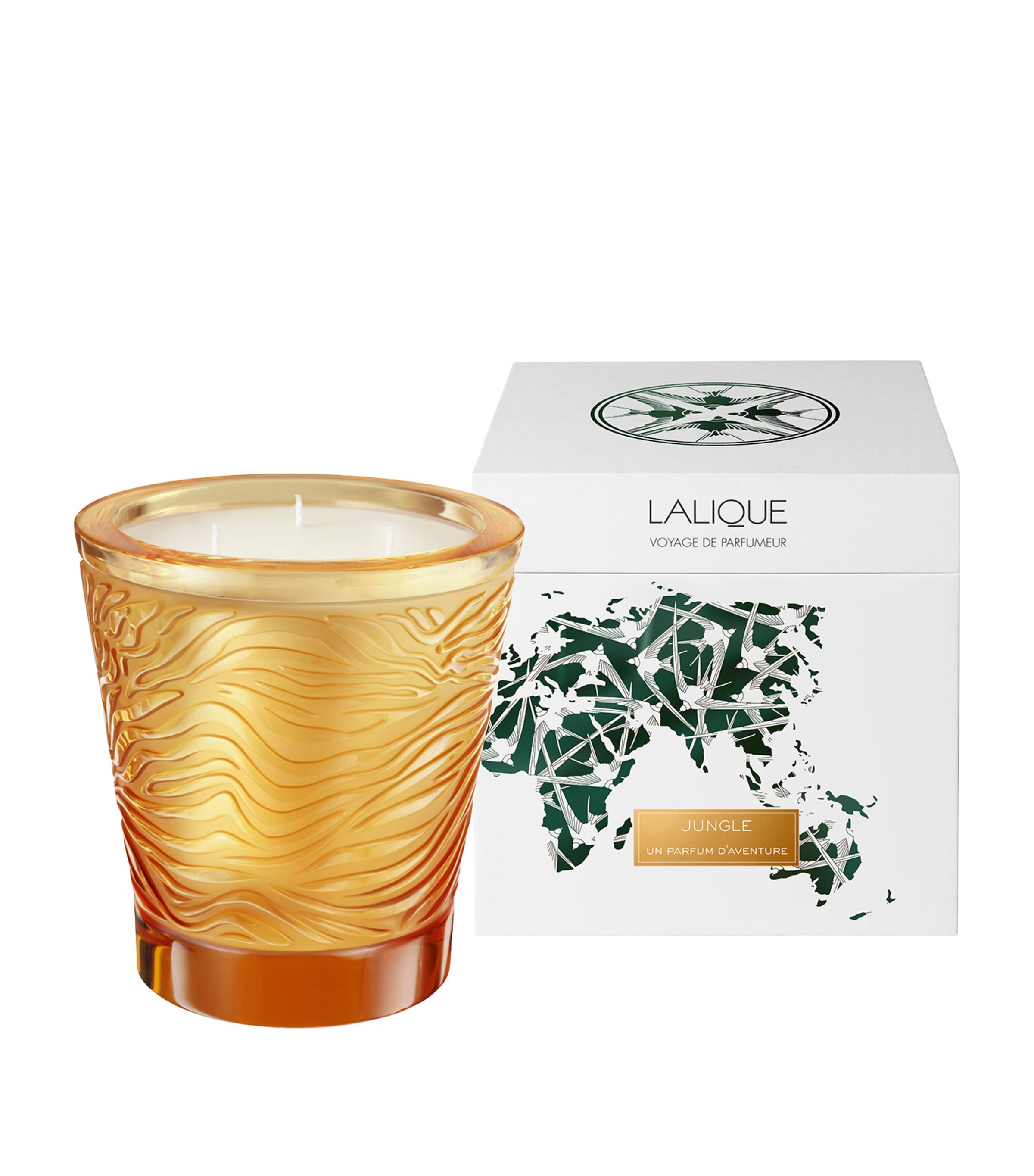 Lalique Jungle Voyage Scented Candle (750g) Ambre