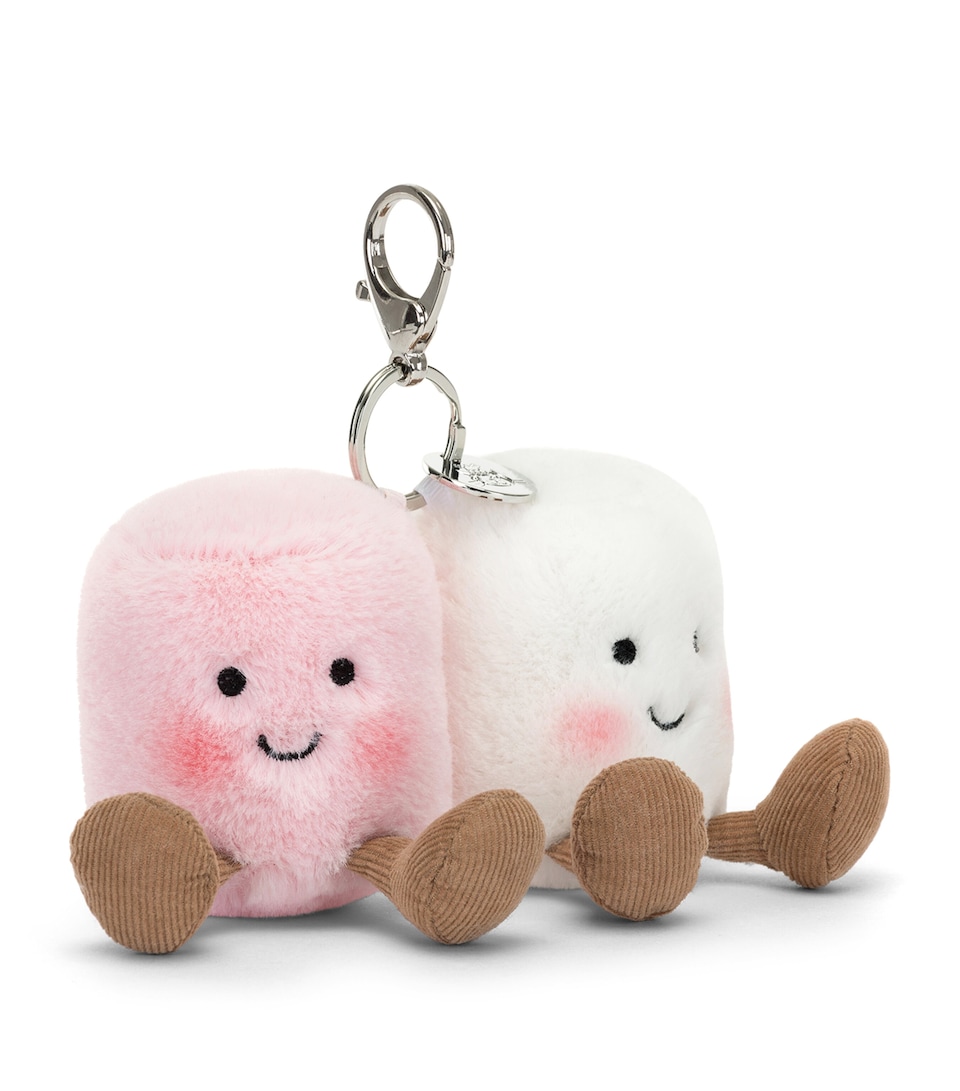 Jellycat Amuseables Pair of Marshmallows Bag Charm