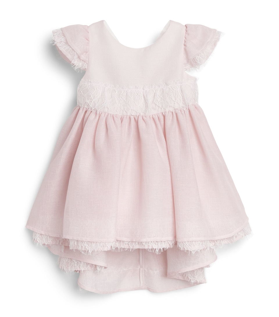 Bimbalo Lace-Detail Dress (3-24 Months) Rosapink