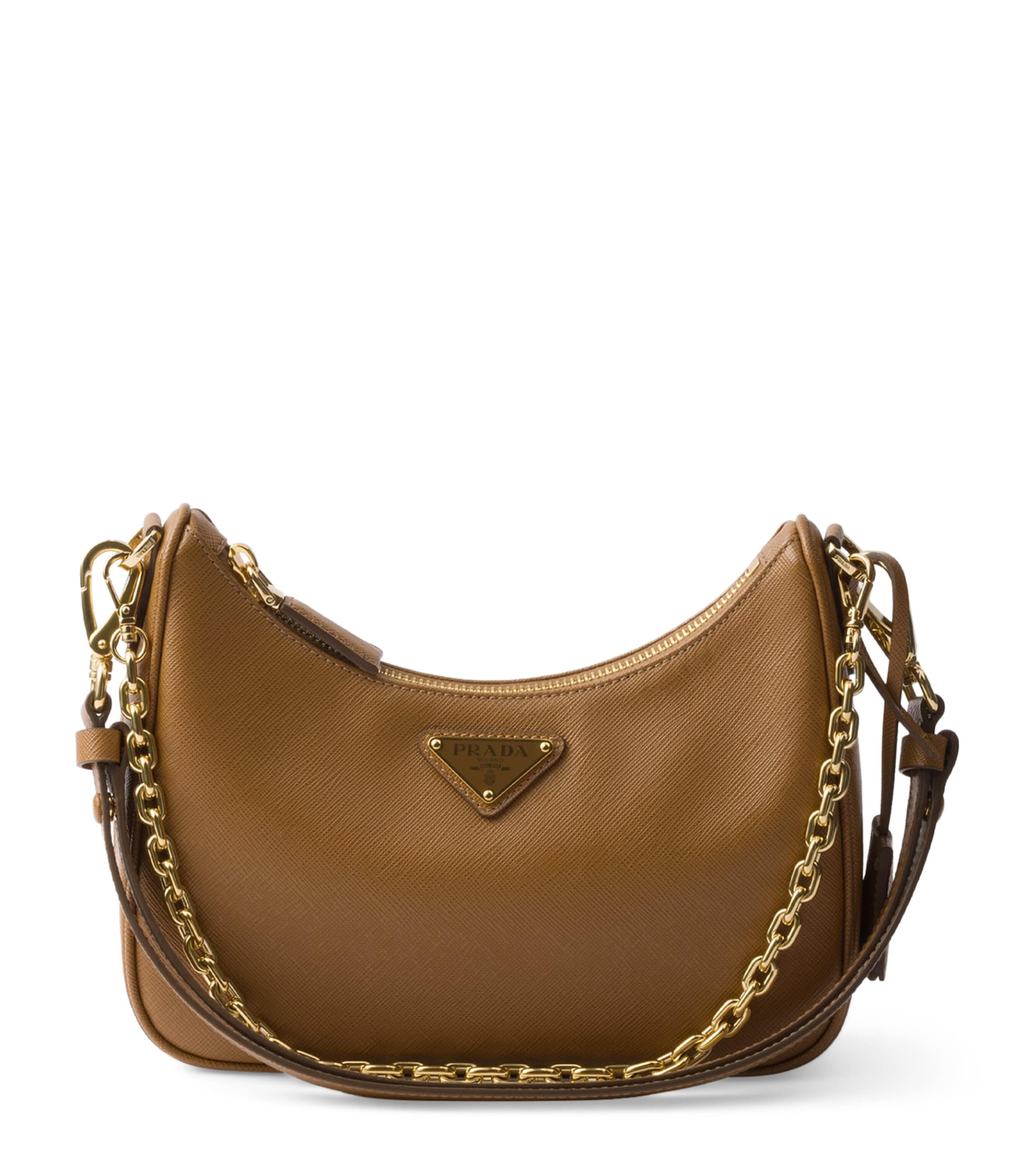 Mini Saffiano Leather Re-Edition Bag