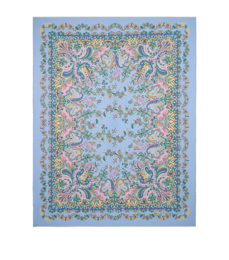 Wool Iris Throw (140cm x 190cm)