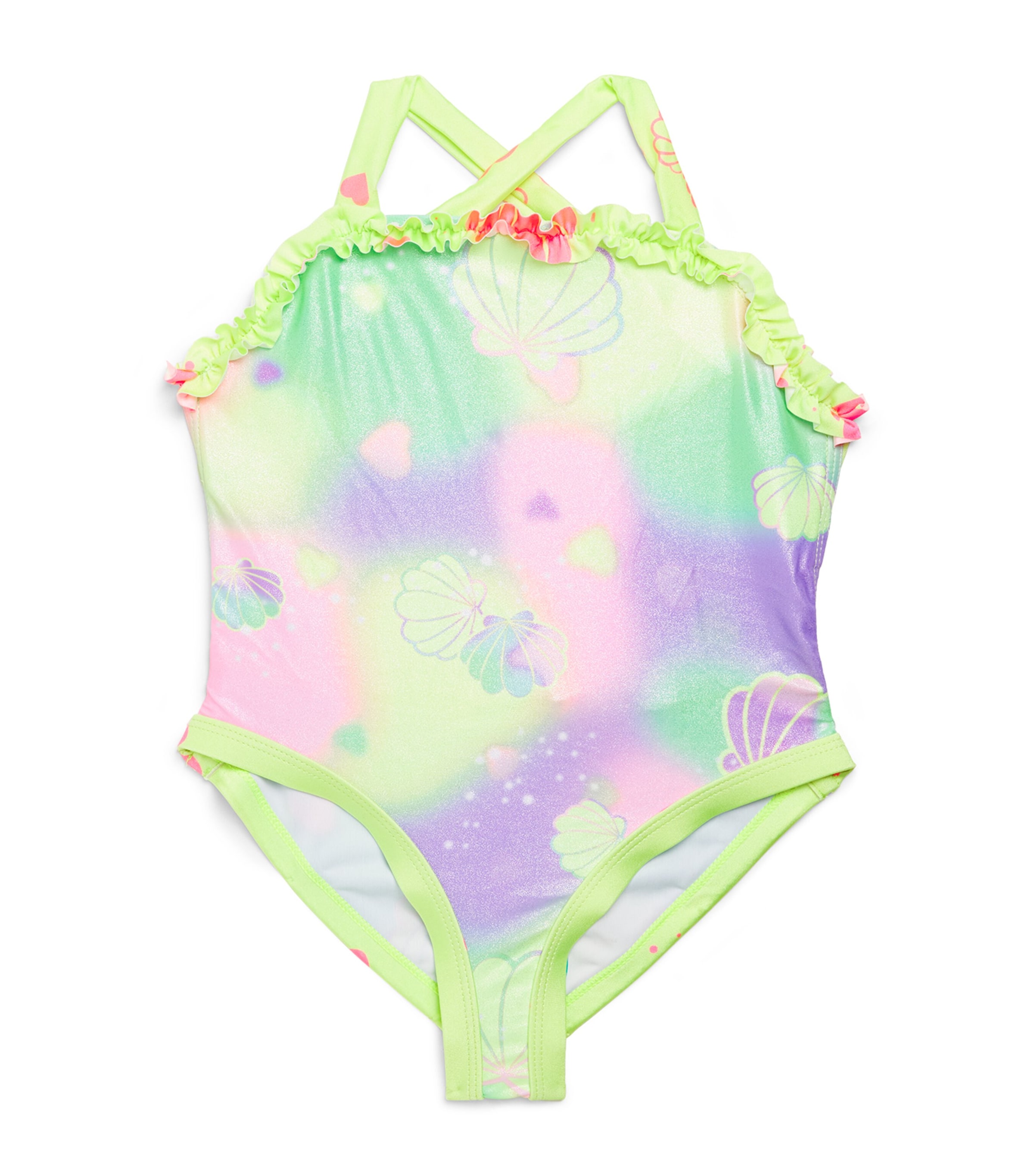 Shell-Print Swimsuit (2-10 Years)
