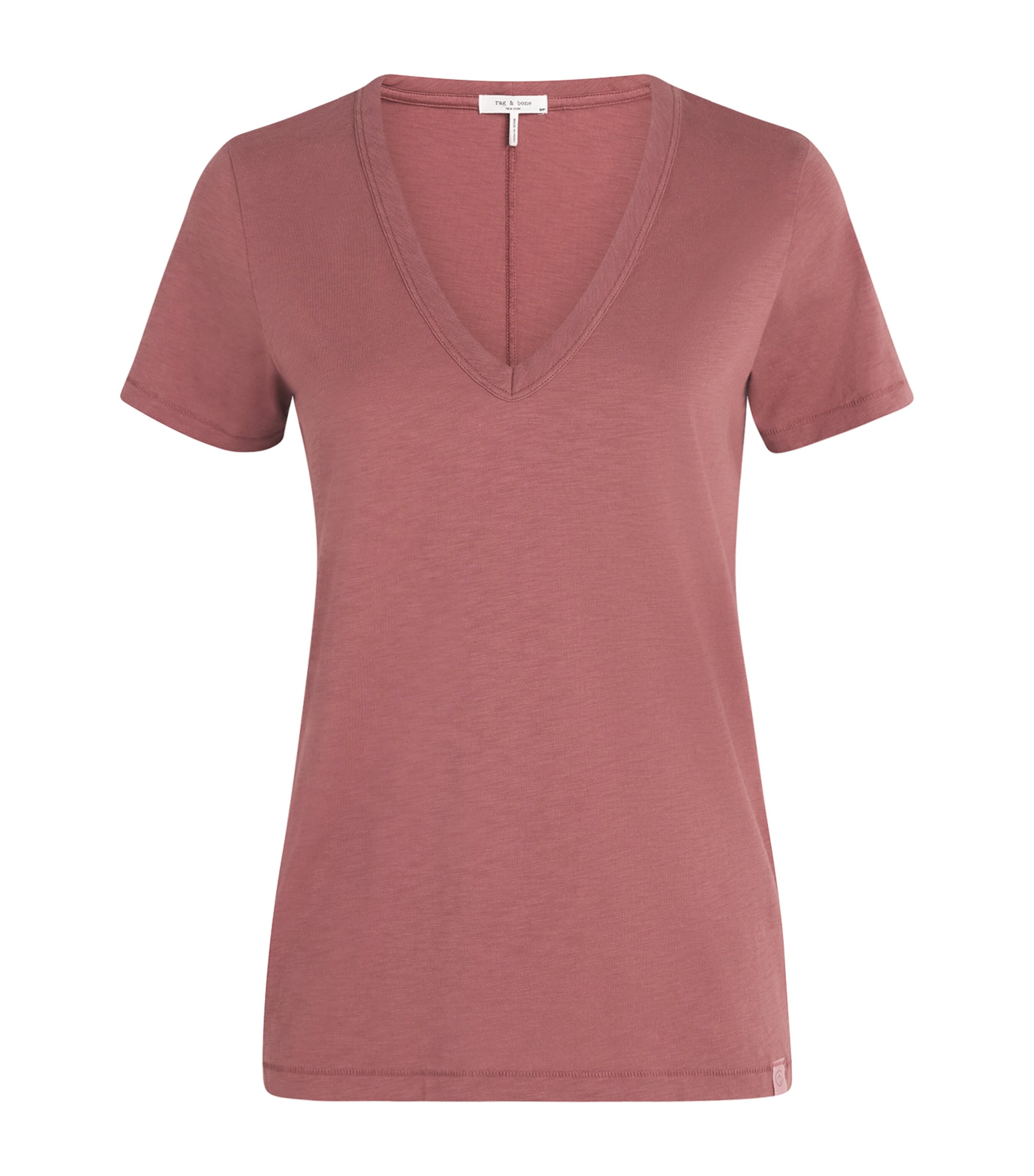 Rag & Bone Womens Cotton The Slub Vee T-Shirt Dpmve