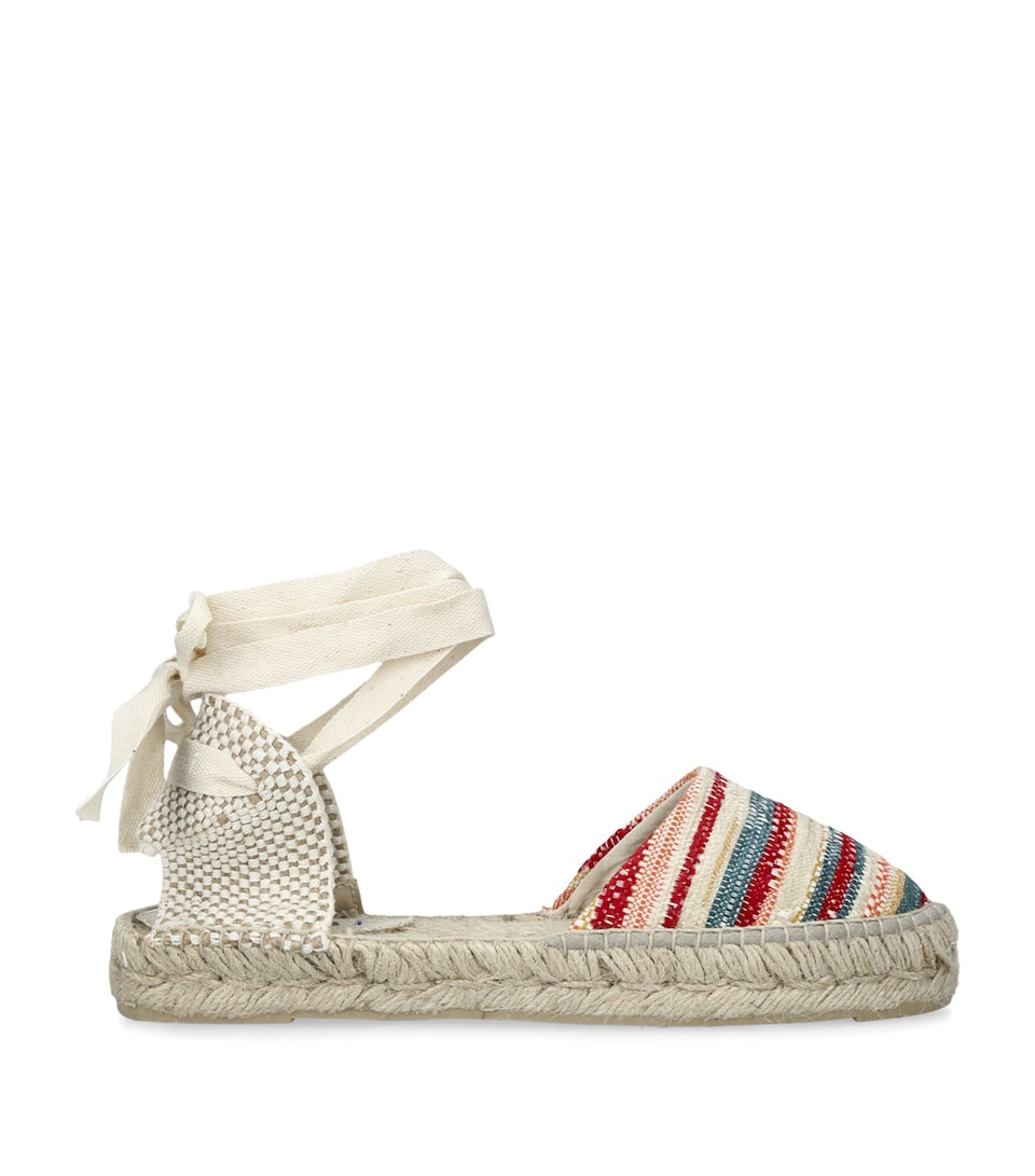 Cotton Stripe Hamptons Espadrilles