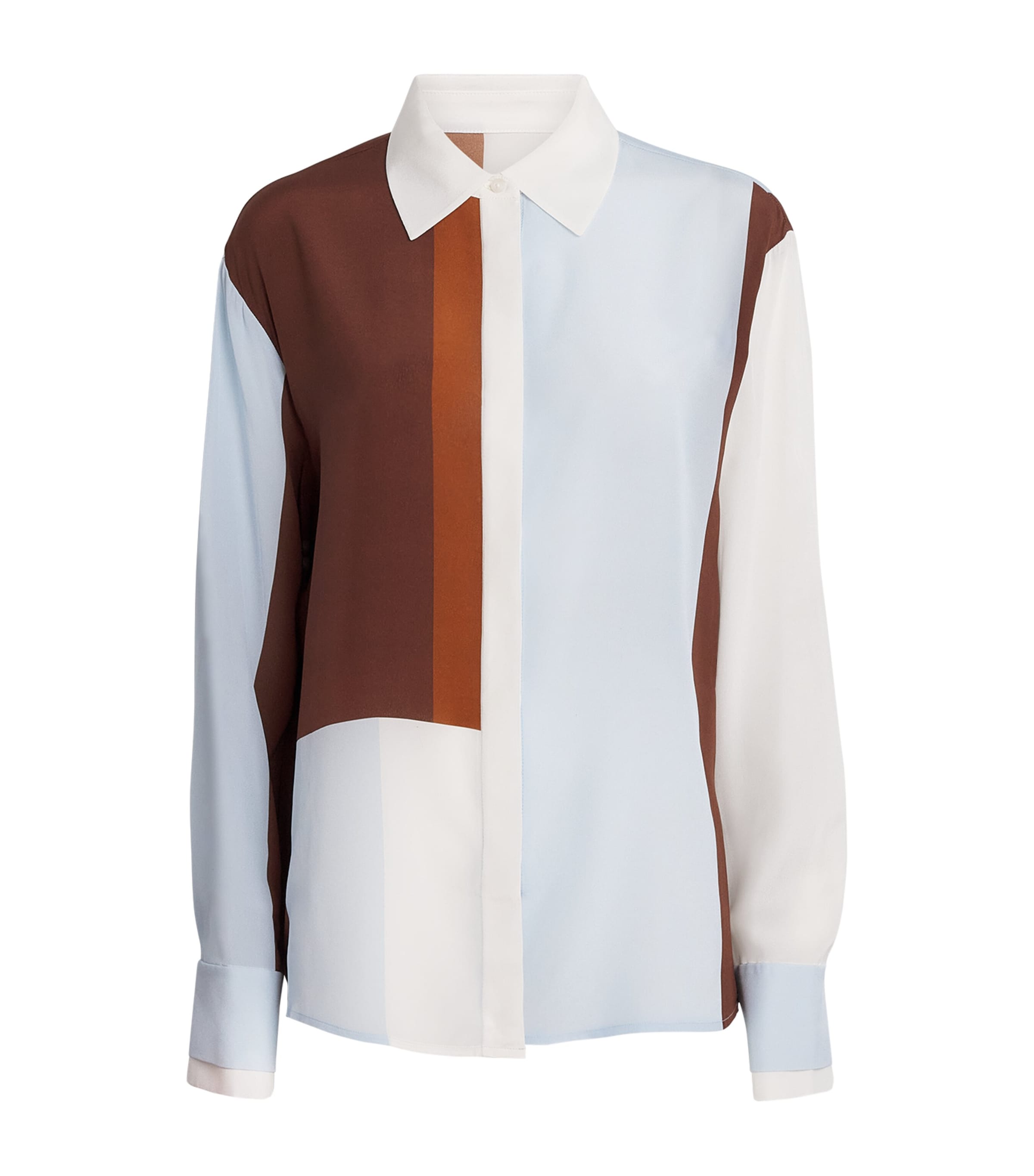 SIR. Womens Silk Marais Shirt Metro