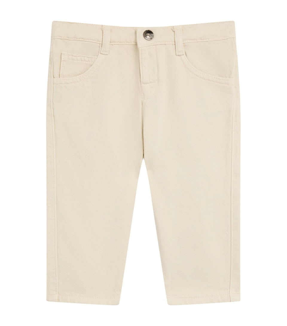 Drill Logo Plaque Jeans (6-36 Months)