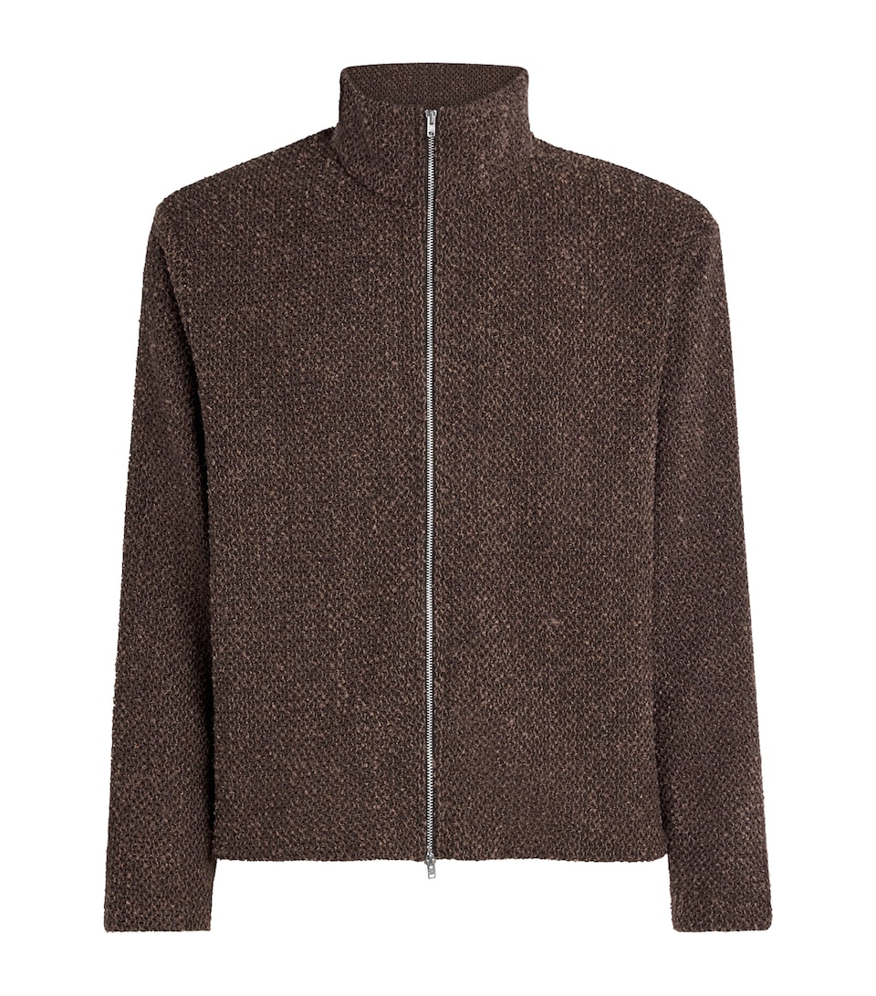 Shrunken Fullzip Polo Jacket