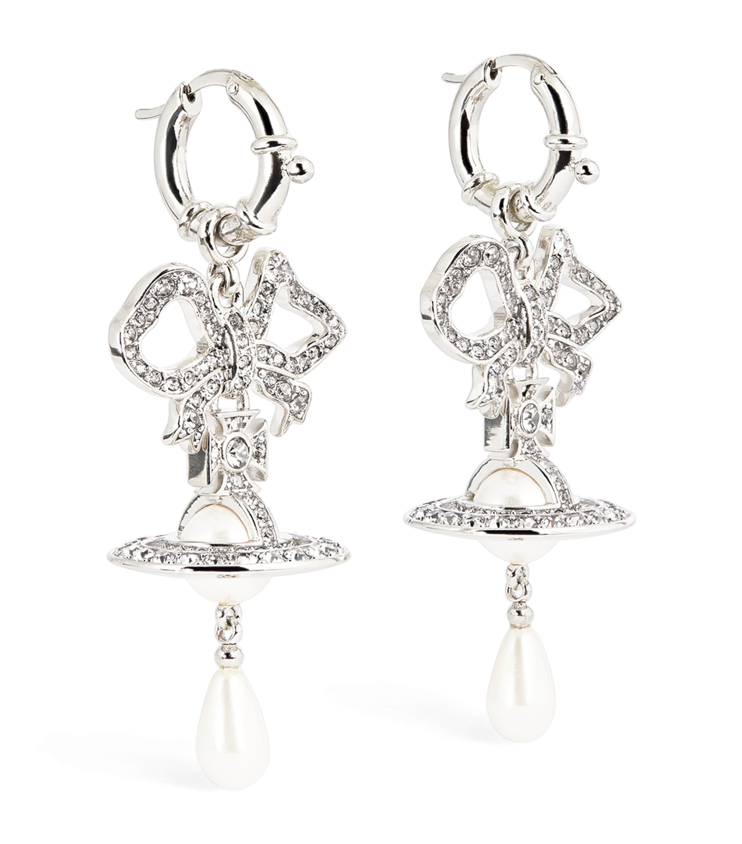 Faux Pearl Roberta Earrings