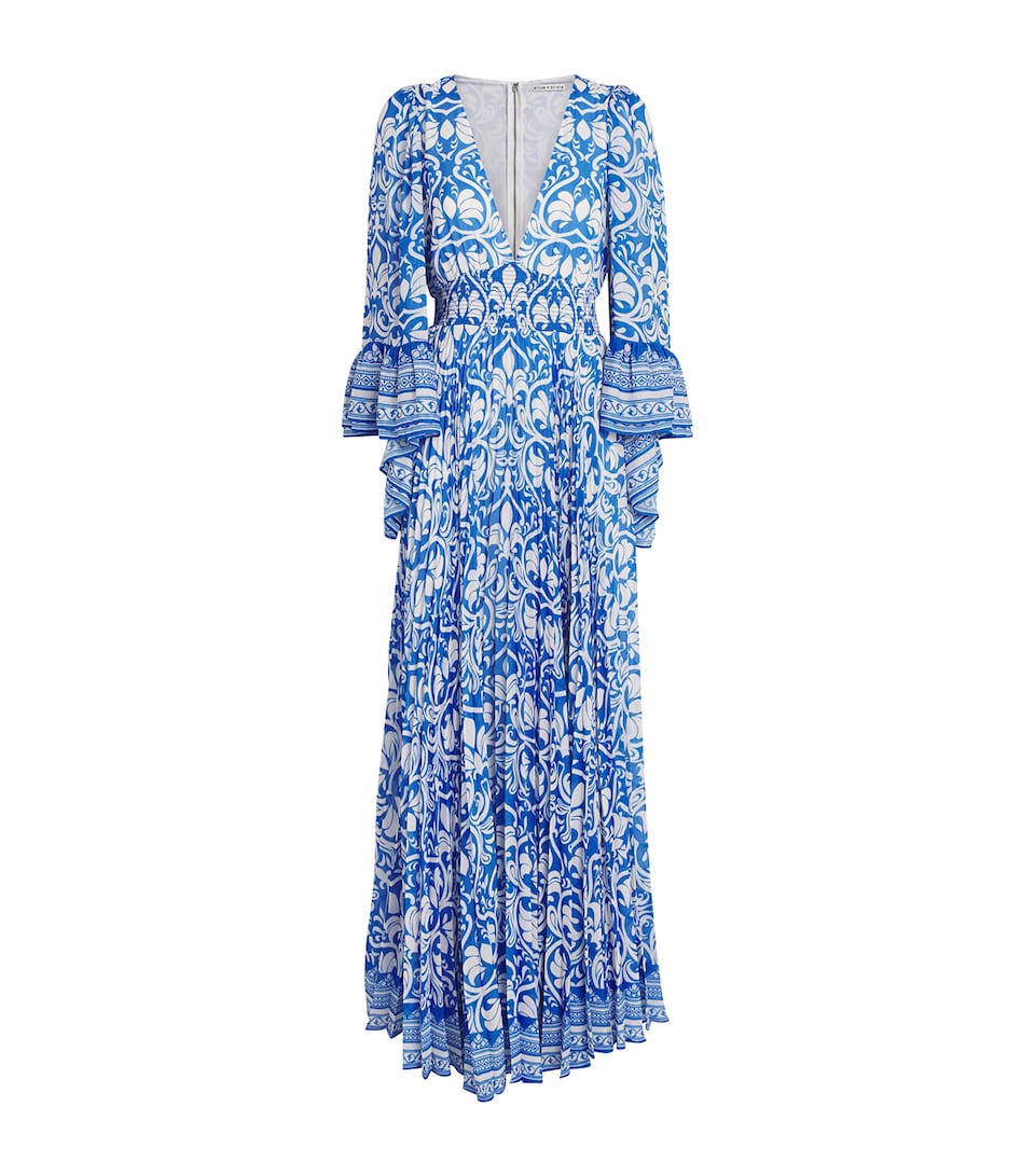 Printed Selene Maxi Dress