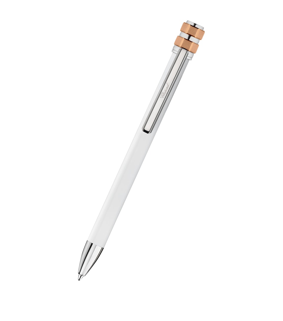 Chopard Ice Cube Pure Ballpoint Pen White