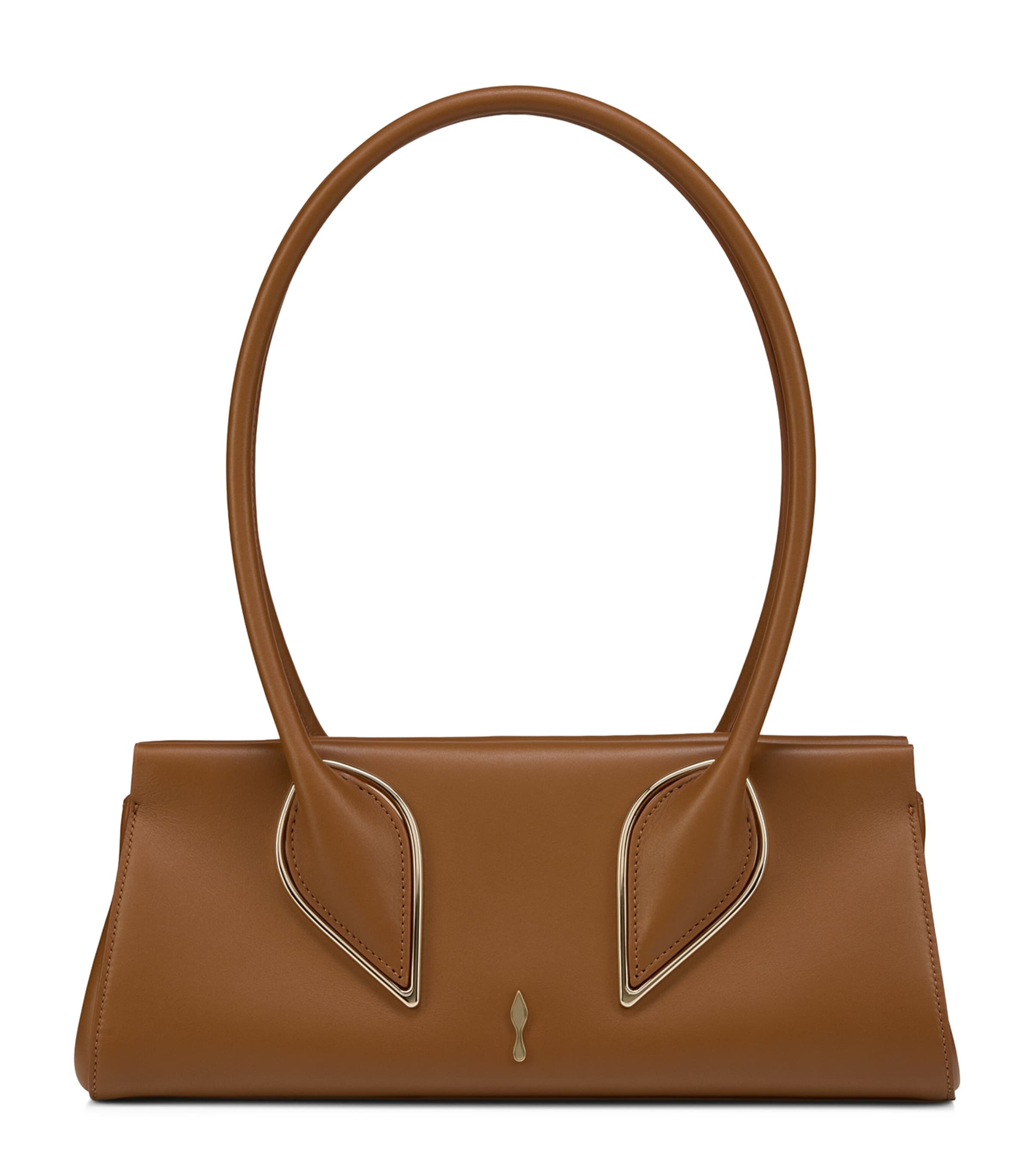 Venus Leather Baguette Shoulder Bag