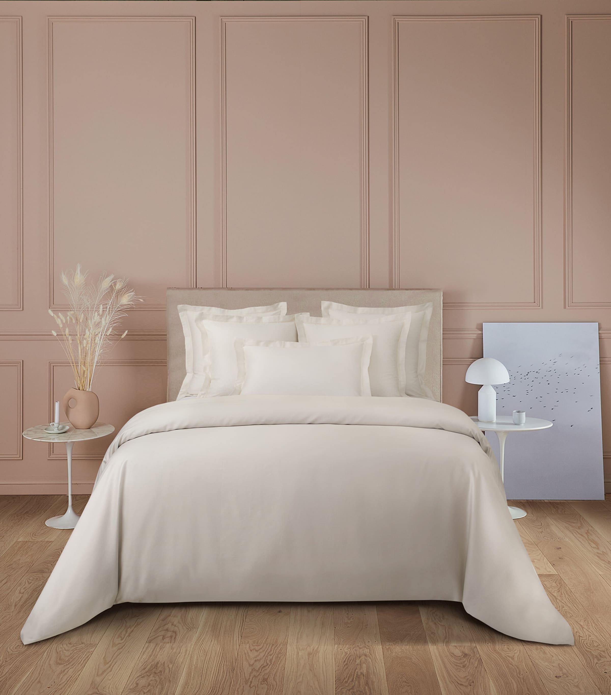 Yves Delorme Triomphe Nacre Single Duvet Cover (140cm x 200cm) Nacre