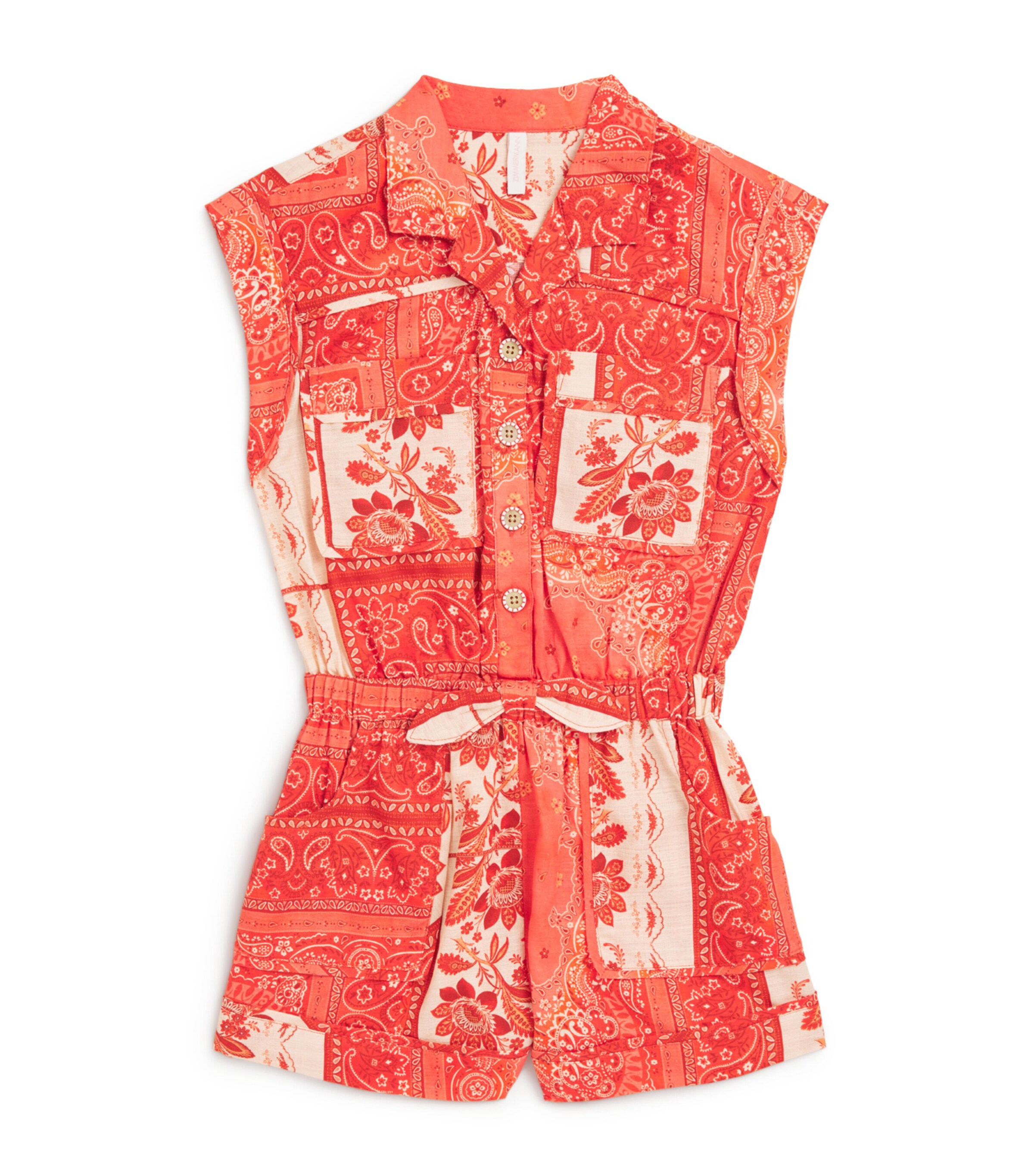 Cotton Lucky Kids Pocket Playsuit (2-12 Years)