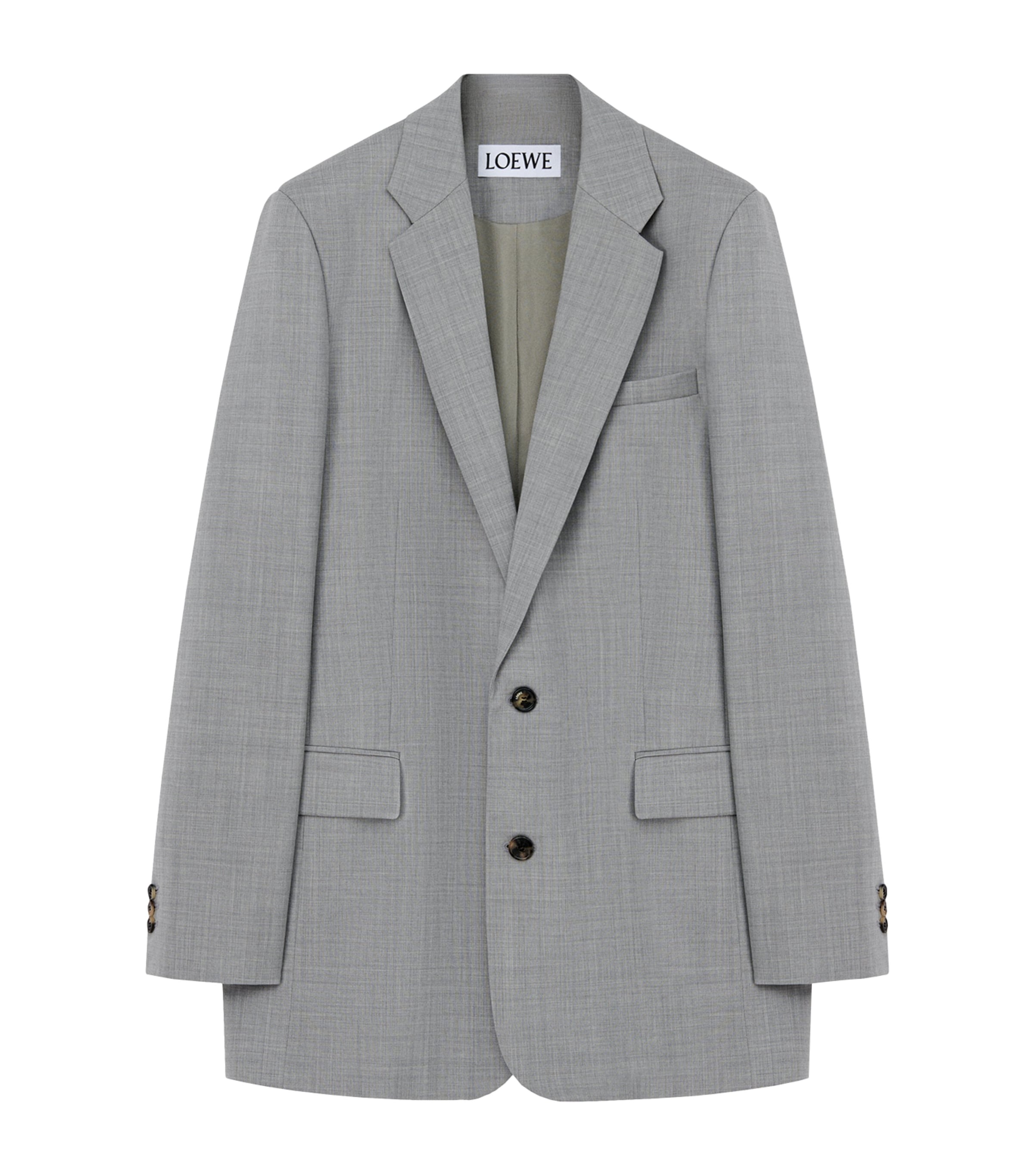 【関税&送料込】Loewe Loewe Single-Breasted Jacket In Wool Loewe Single-breasted wool blazer Loewe