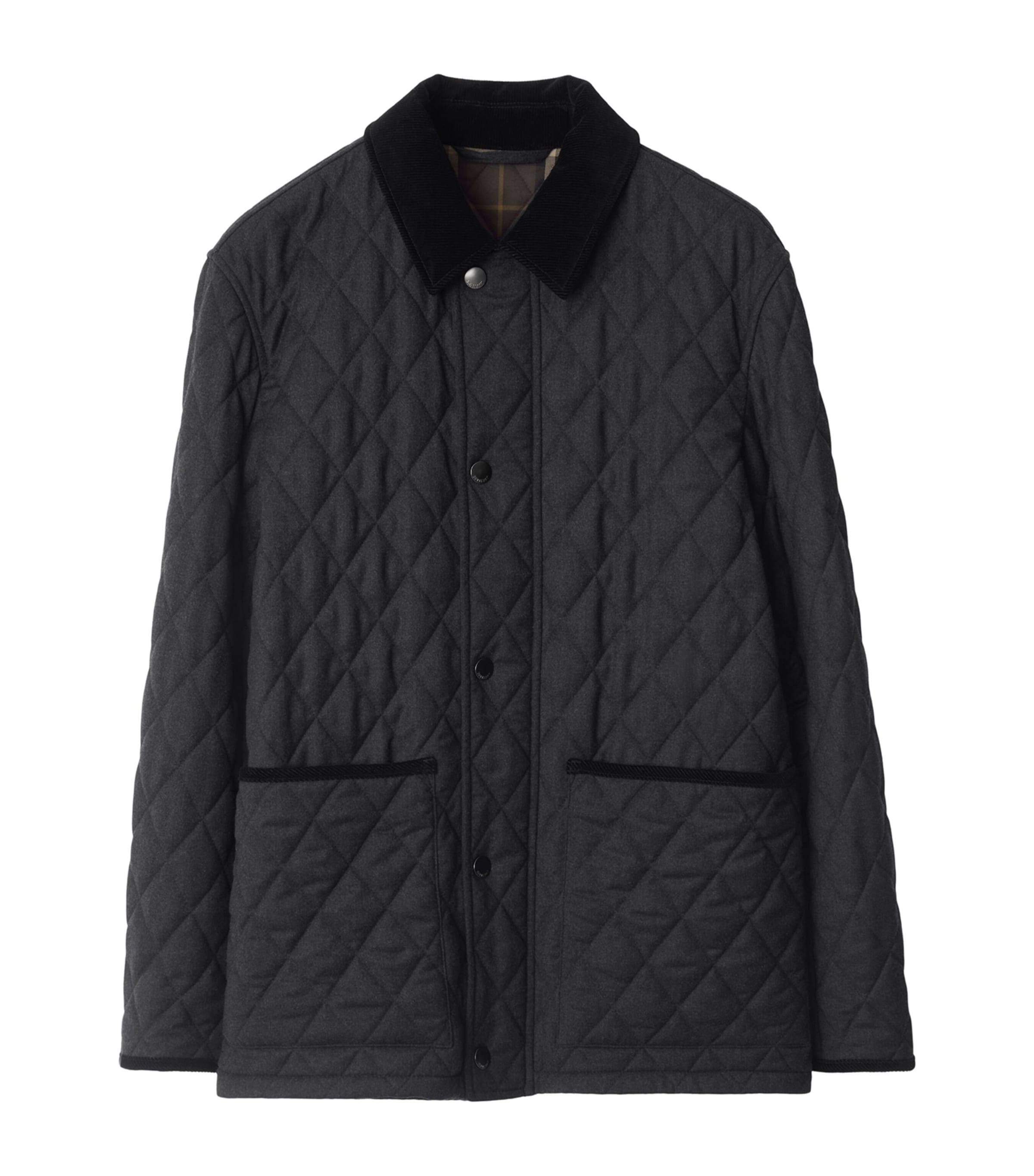 Wool Quilted Barn Jacket