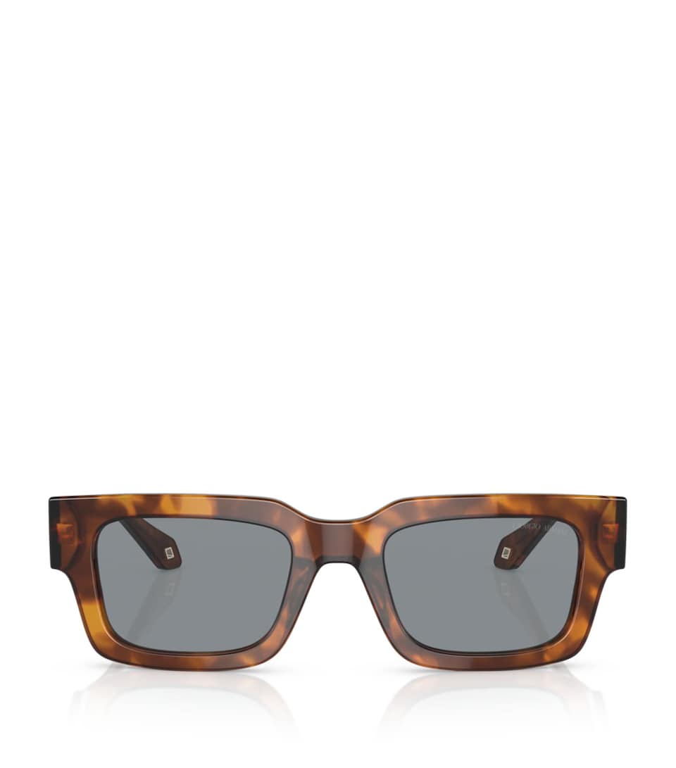 Giorgio Armani Acetate Rectangle Sunglasses