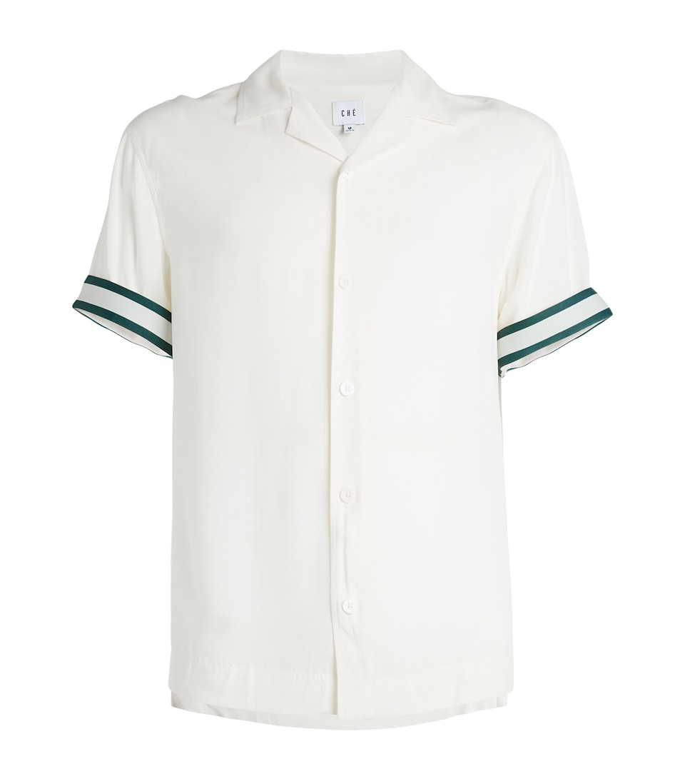 CHÉ Mens Cotton Polo Shirt Ivory