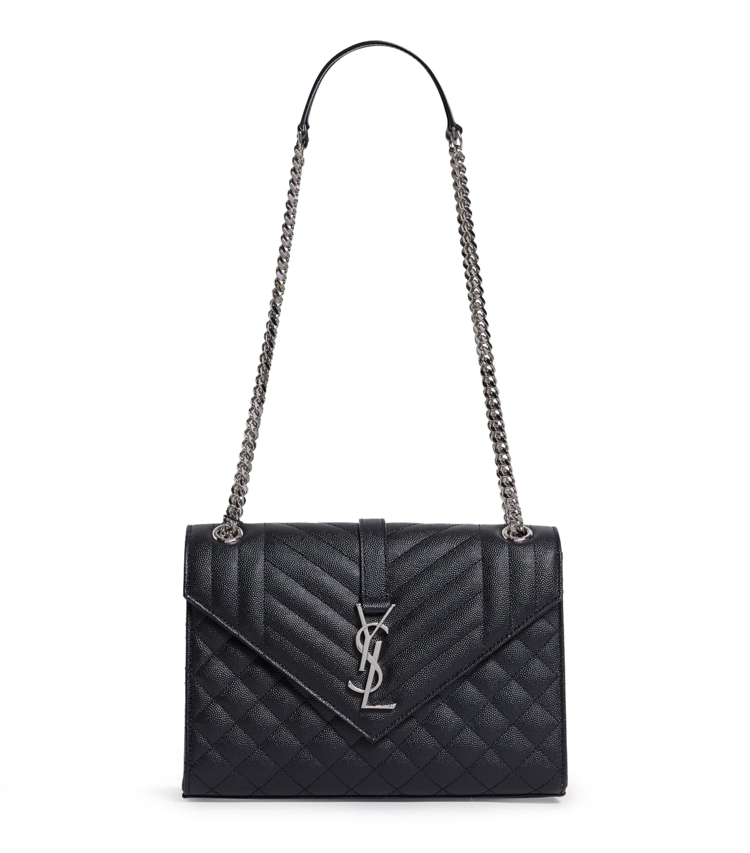 【SAINT LAURENT】ENVELOPE SHOULDER BAG Saint Laurent Medium Envelope Shoulder Bag | Harrods US