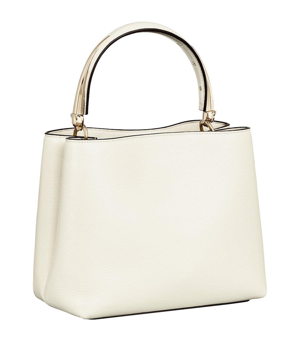 Small Leather Panthère de Cartier Top-Handle Bag