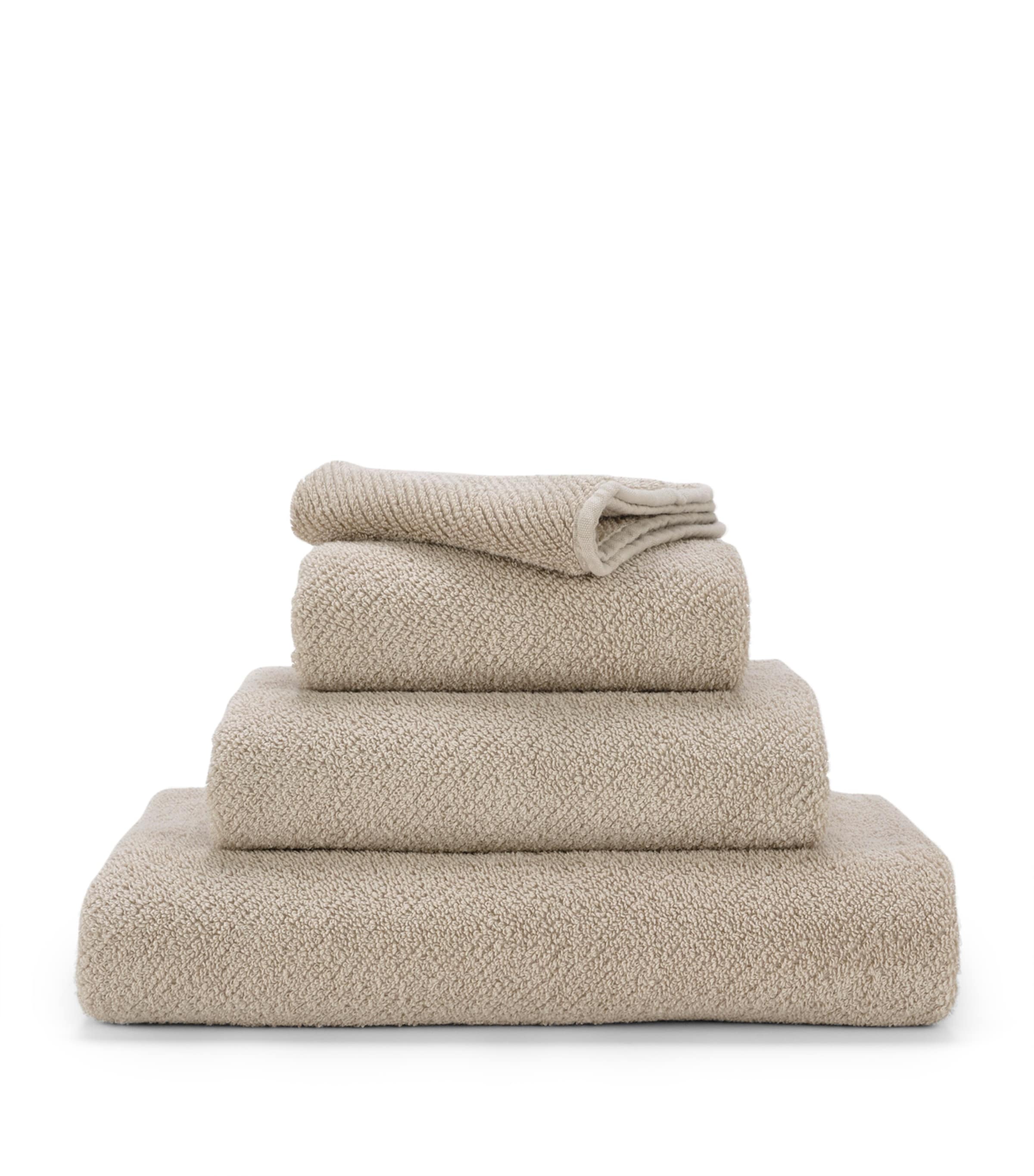 Abyss & Habidecor Twill Hand Towel (55cm x 100cm) Linen
