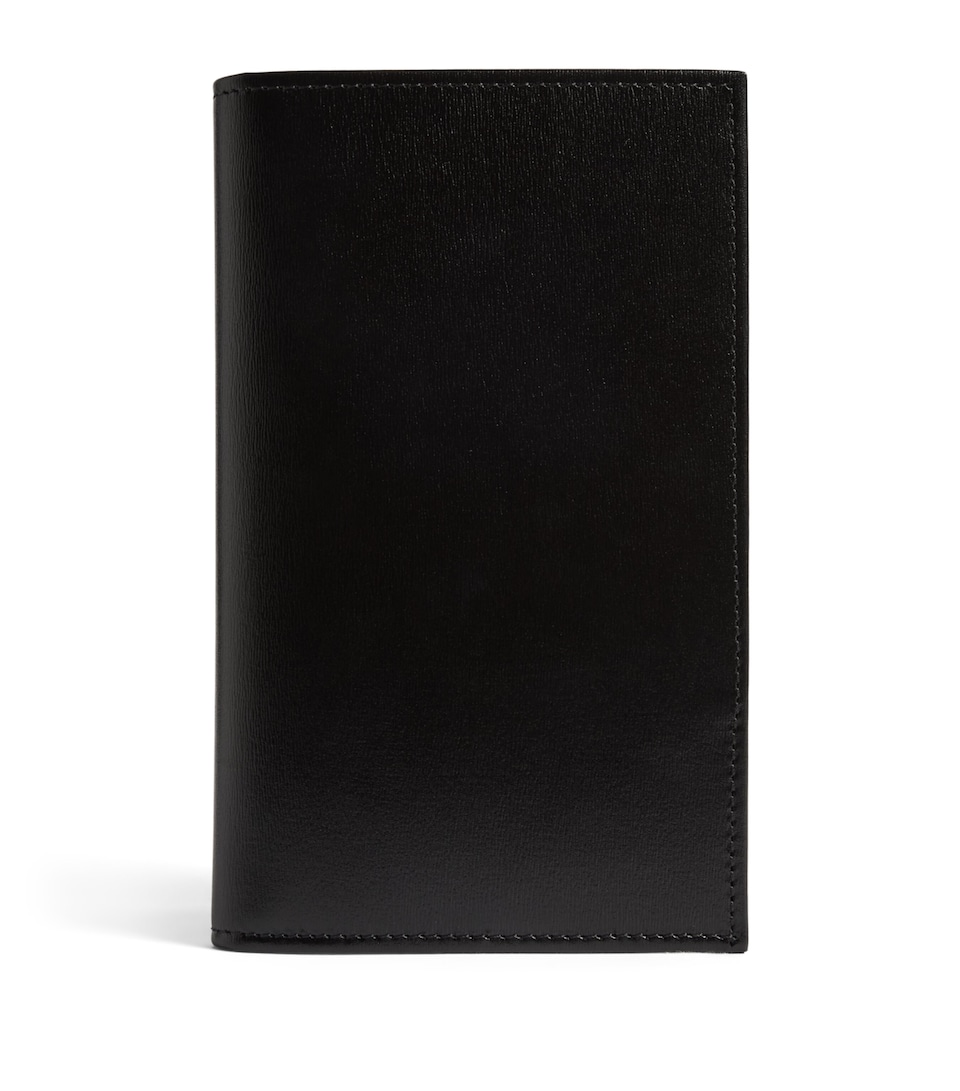 Swaine Leather Jacket Wallet Black