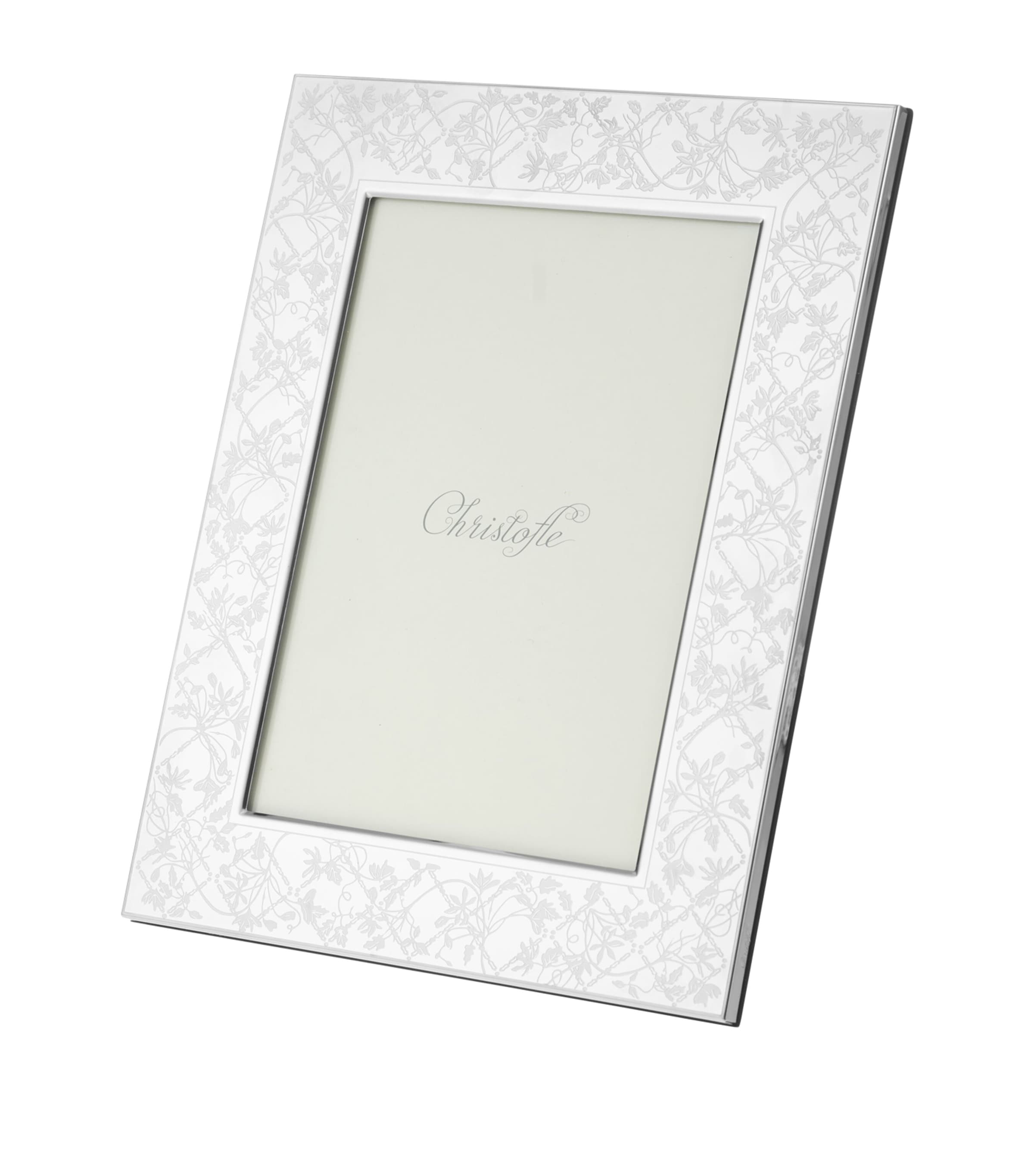 Christofle Stainless Steel Les Fables Frame (13cm x 18cm) Silver