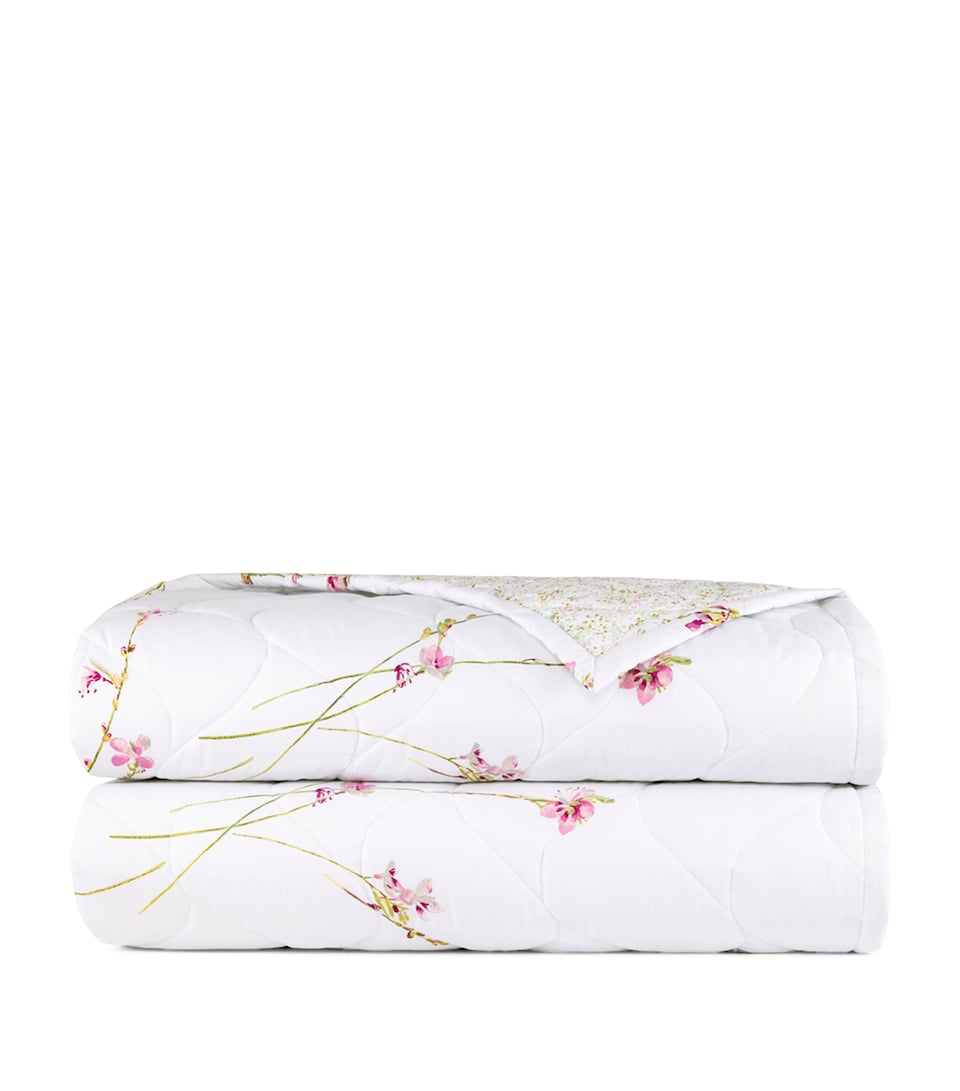 Floral Gaura Super King Bedcover (285cm x 250cm)
