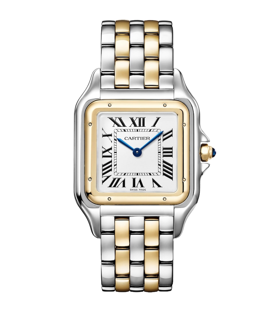 Yellow Gold and Stainless Steel Panthère de Cartier Watch 31mm