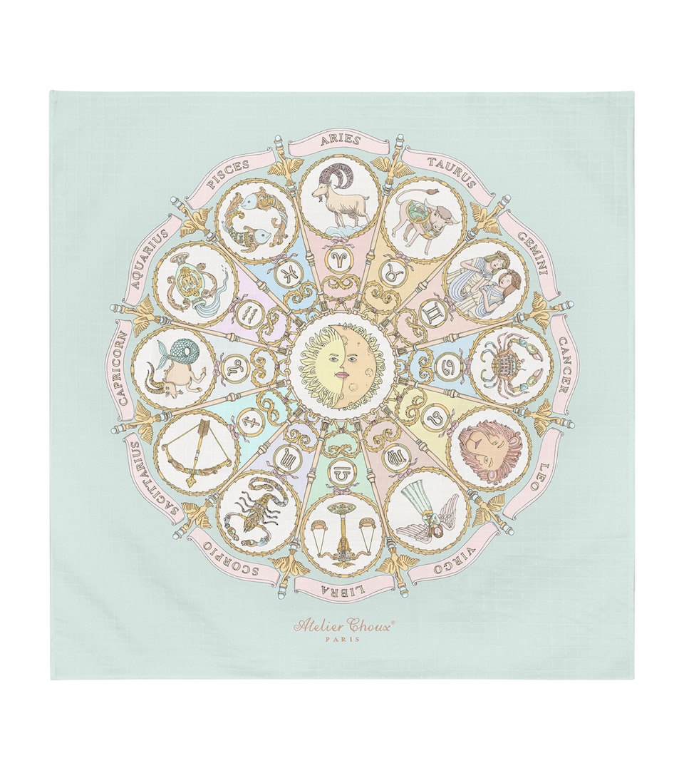 Organic Cotton Zodiac Swaddle Blanket