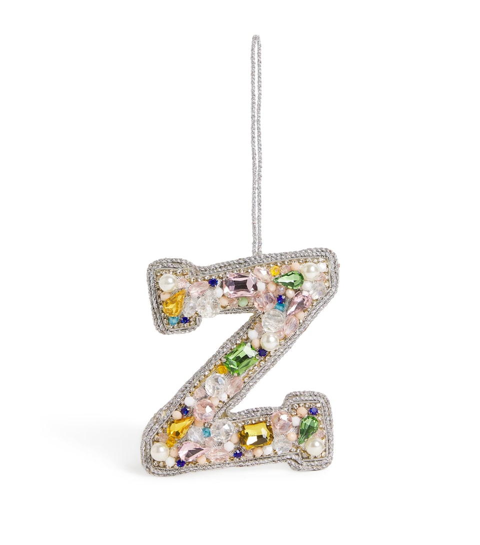 Embellished Z Tree Decoration