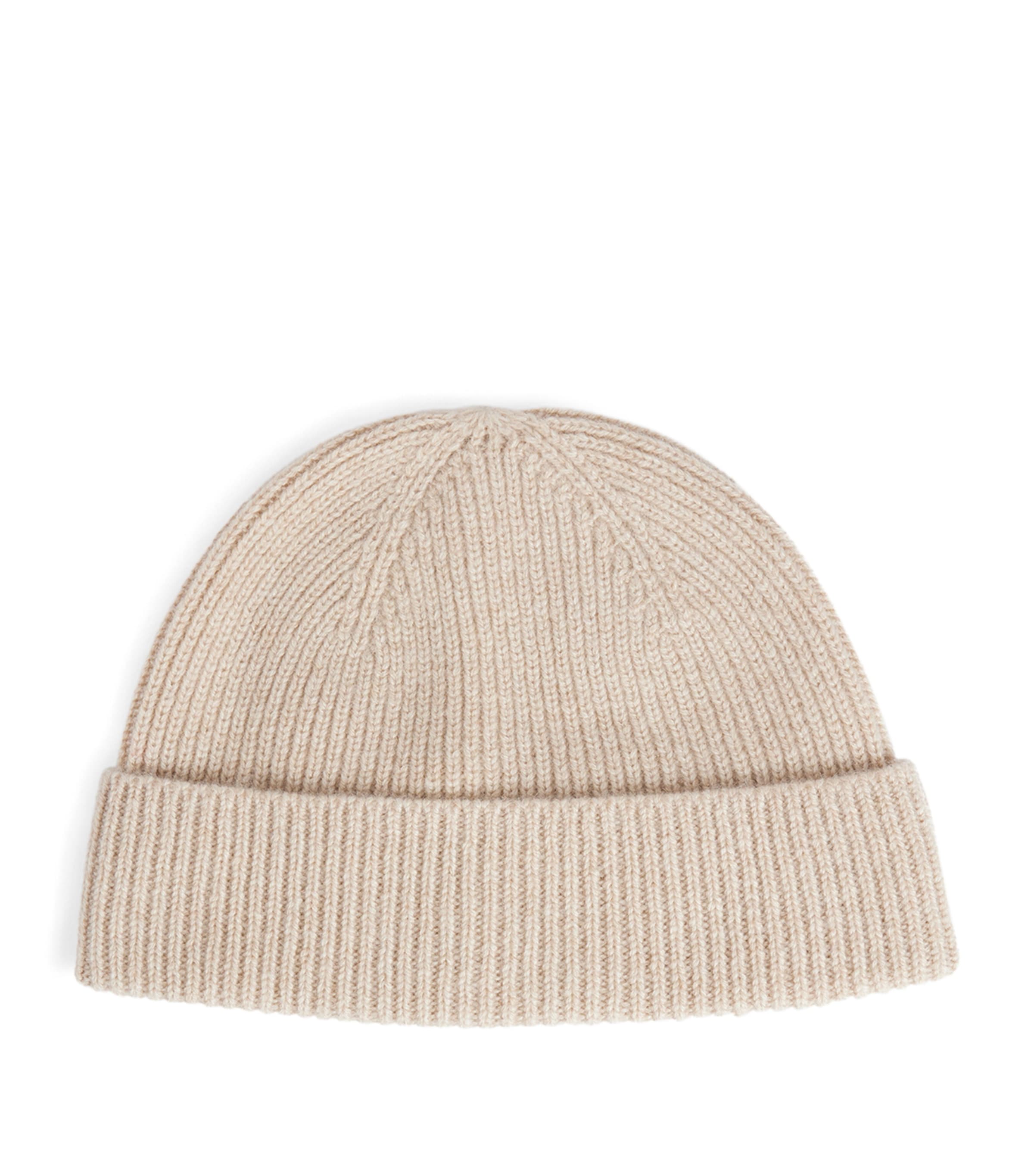 Bonpoint Cashmere Beanie Beige Chine