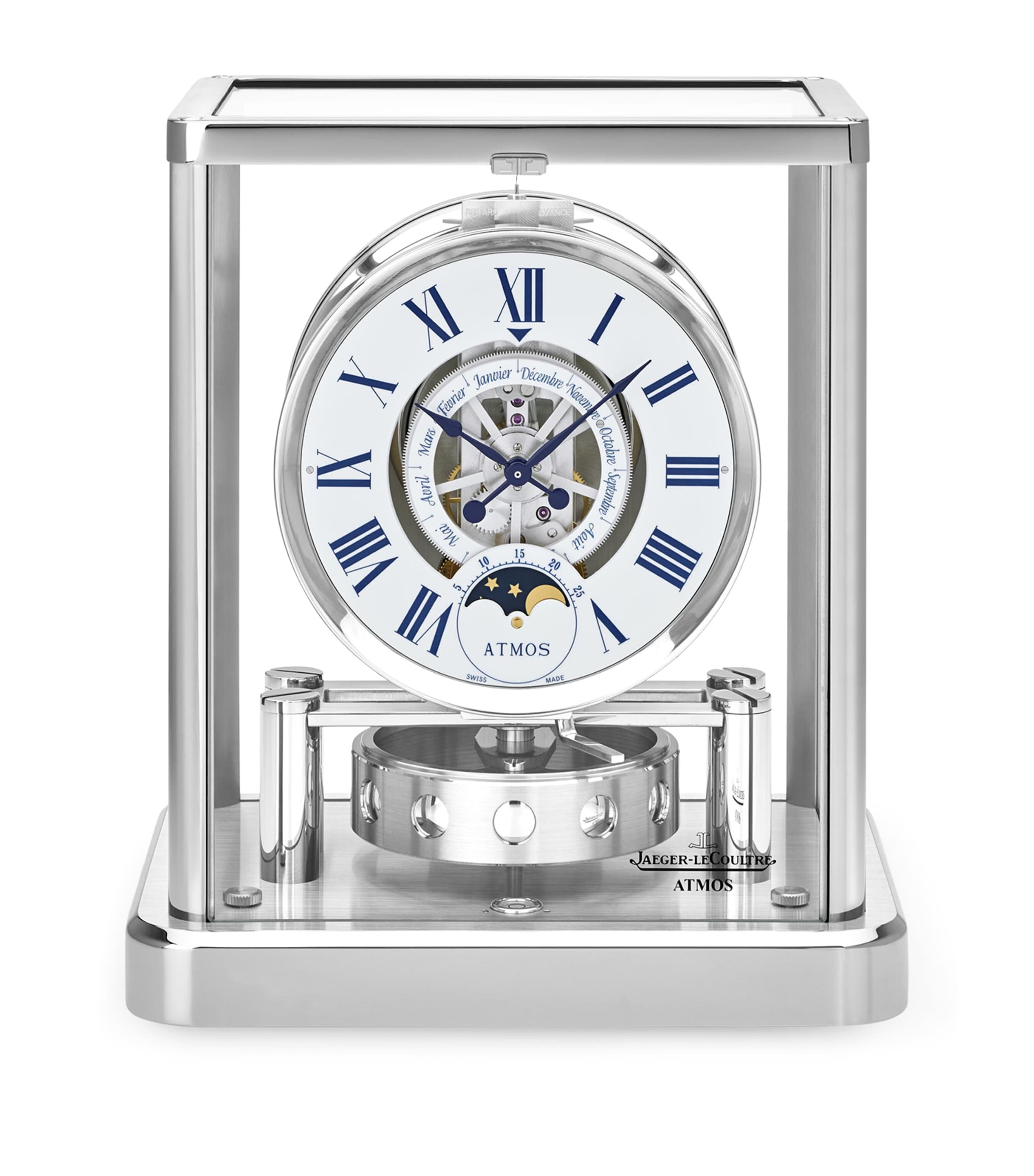 Atmos Classique Phases de Lune Clock