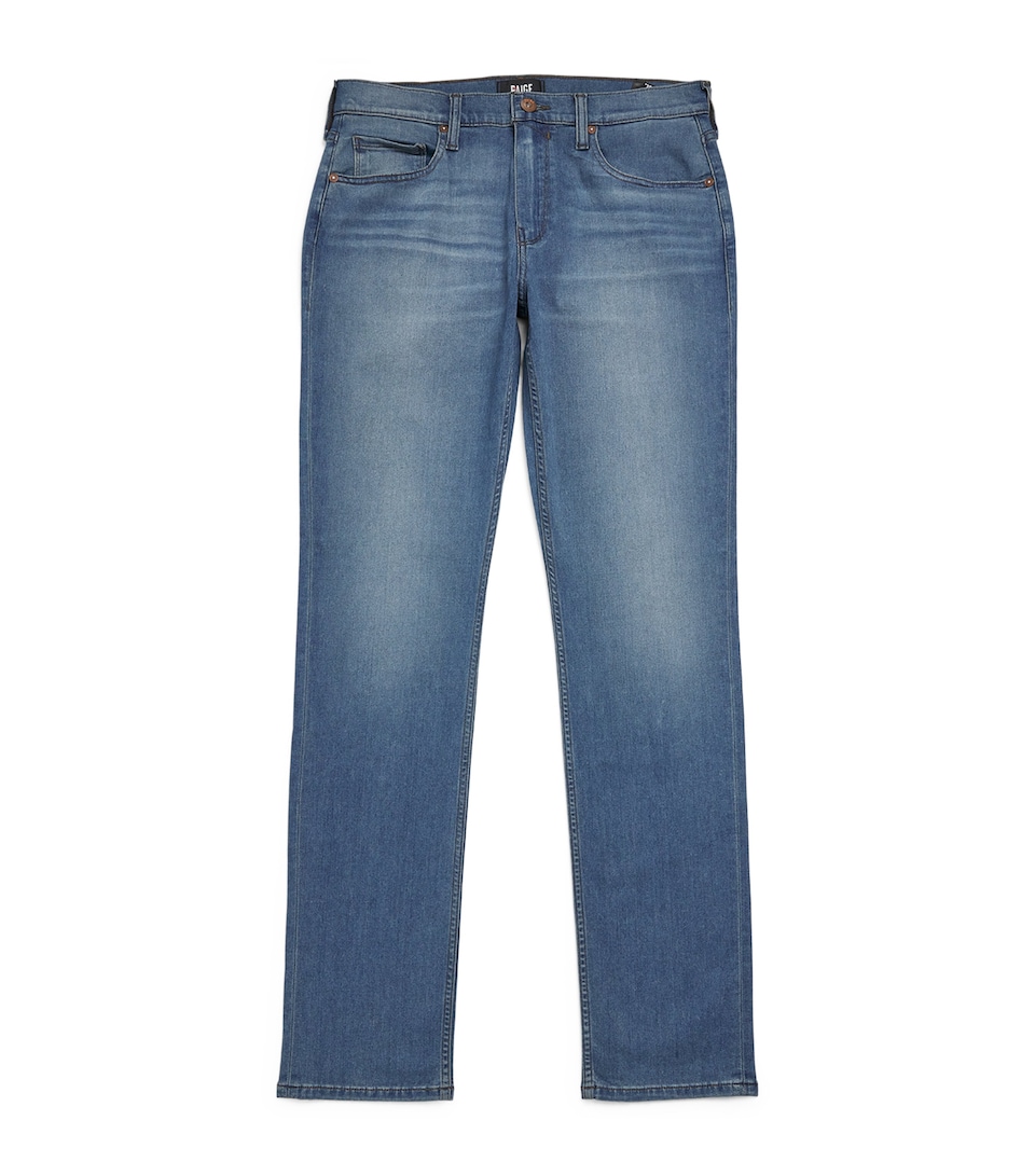 Straight-Fit Vintage Wash Jeans