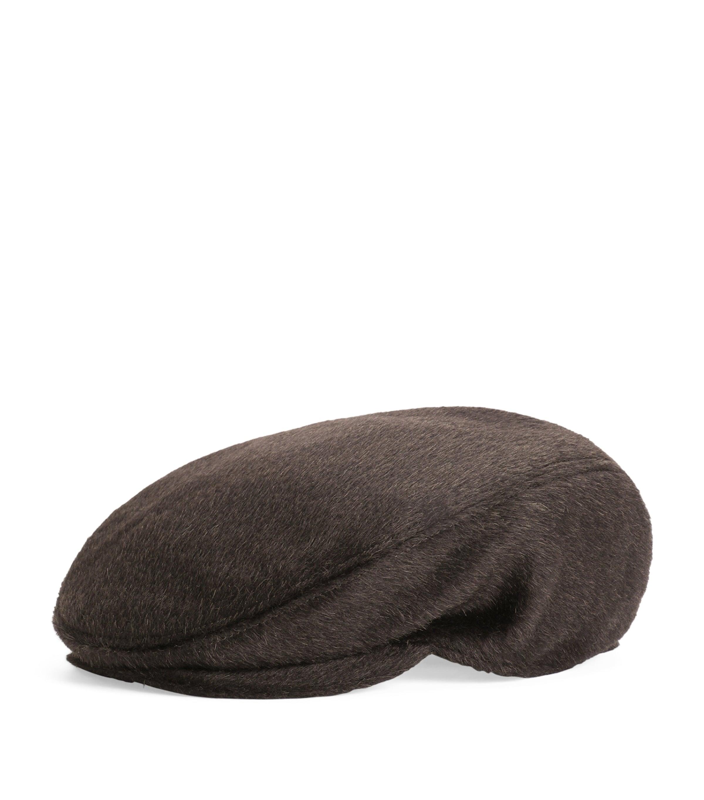 Llama-Wool Flat Cap
