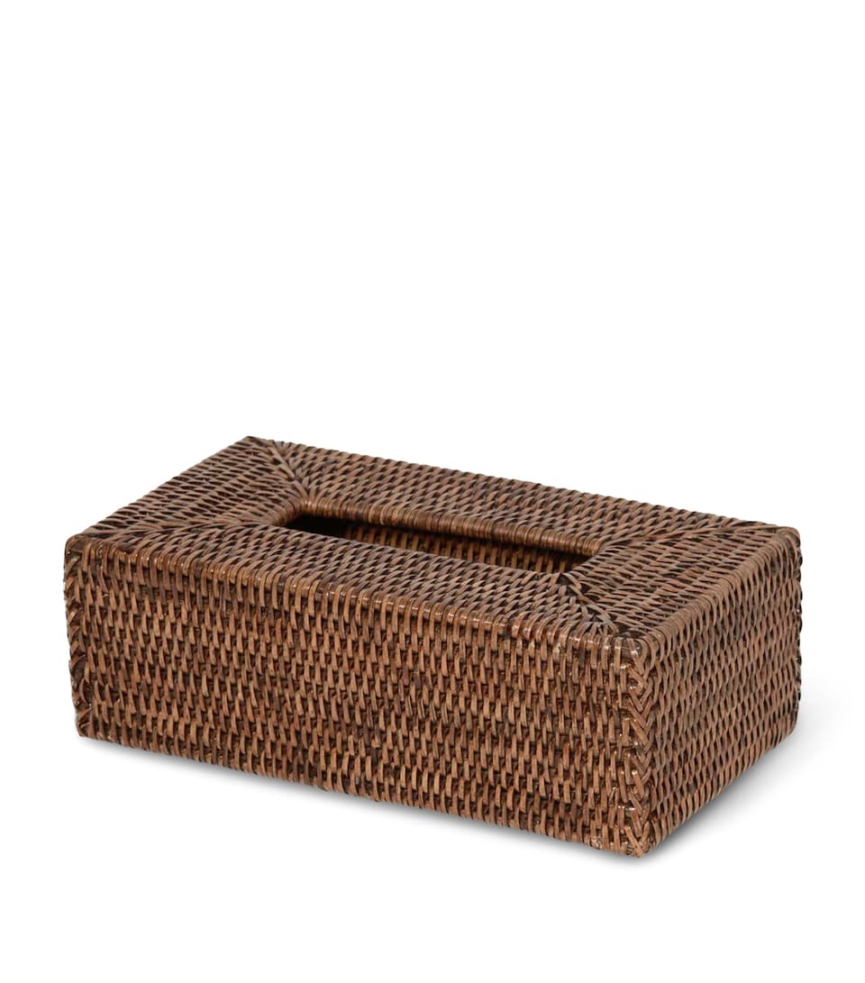 Decor Walther Rattan Basket Tissue Box Rattan Light