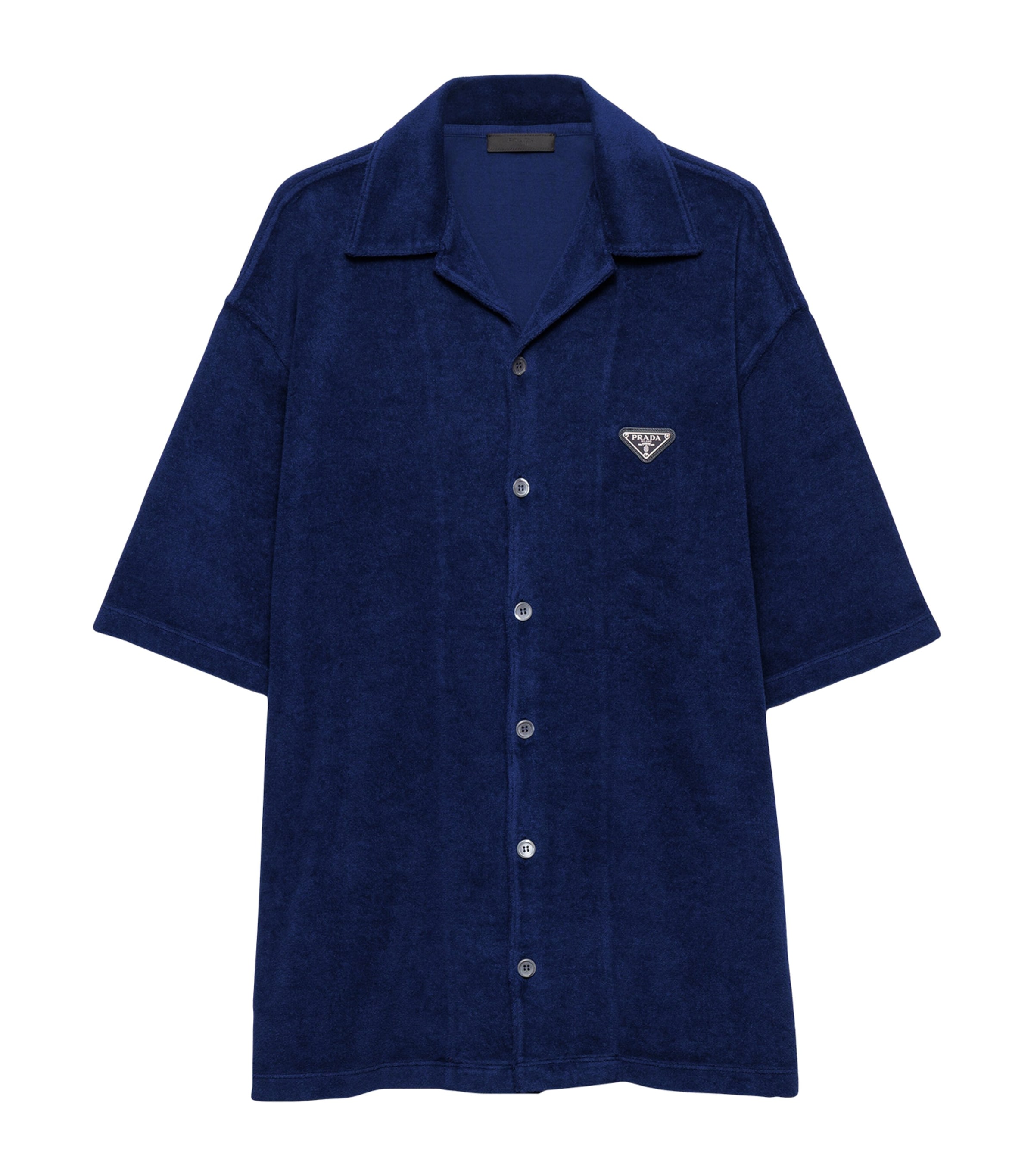 Tシャツ・カットソー Casablanca 'Towelling Monogram' shirt (MPF25SH08502 BLACK) Monogram Jacquard Short-Sleeve Towelling Shirt – Casablanca