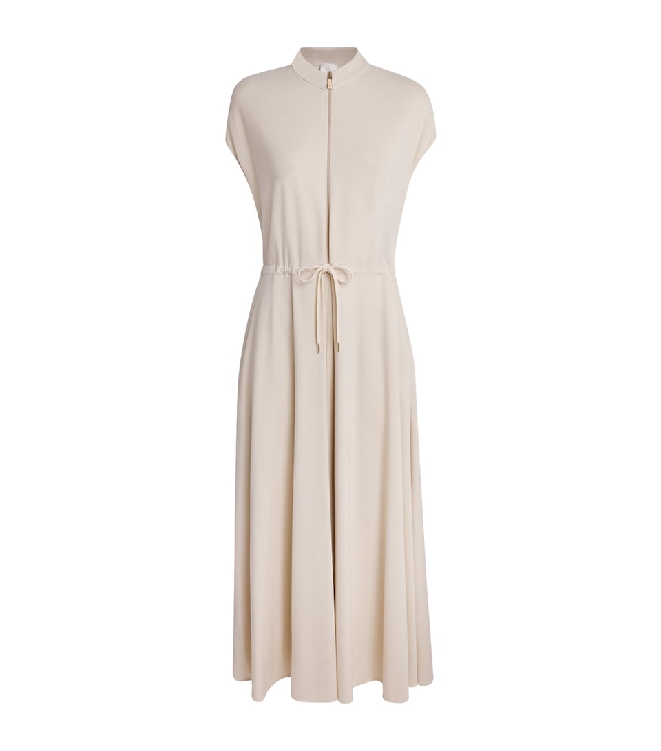 Eleventy Womens Stretch-Jersey Maxi Dress Sabbia
