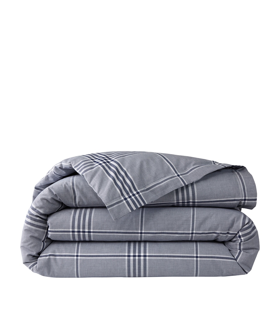 Ralph Lauren Home Cotton August Super King Duvet Cover (220cm x 260cm) Navy