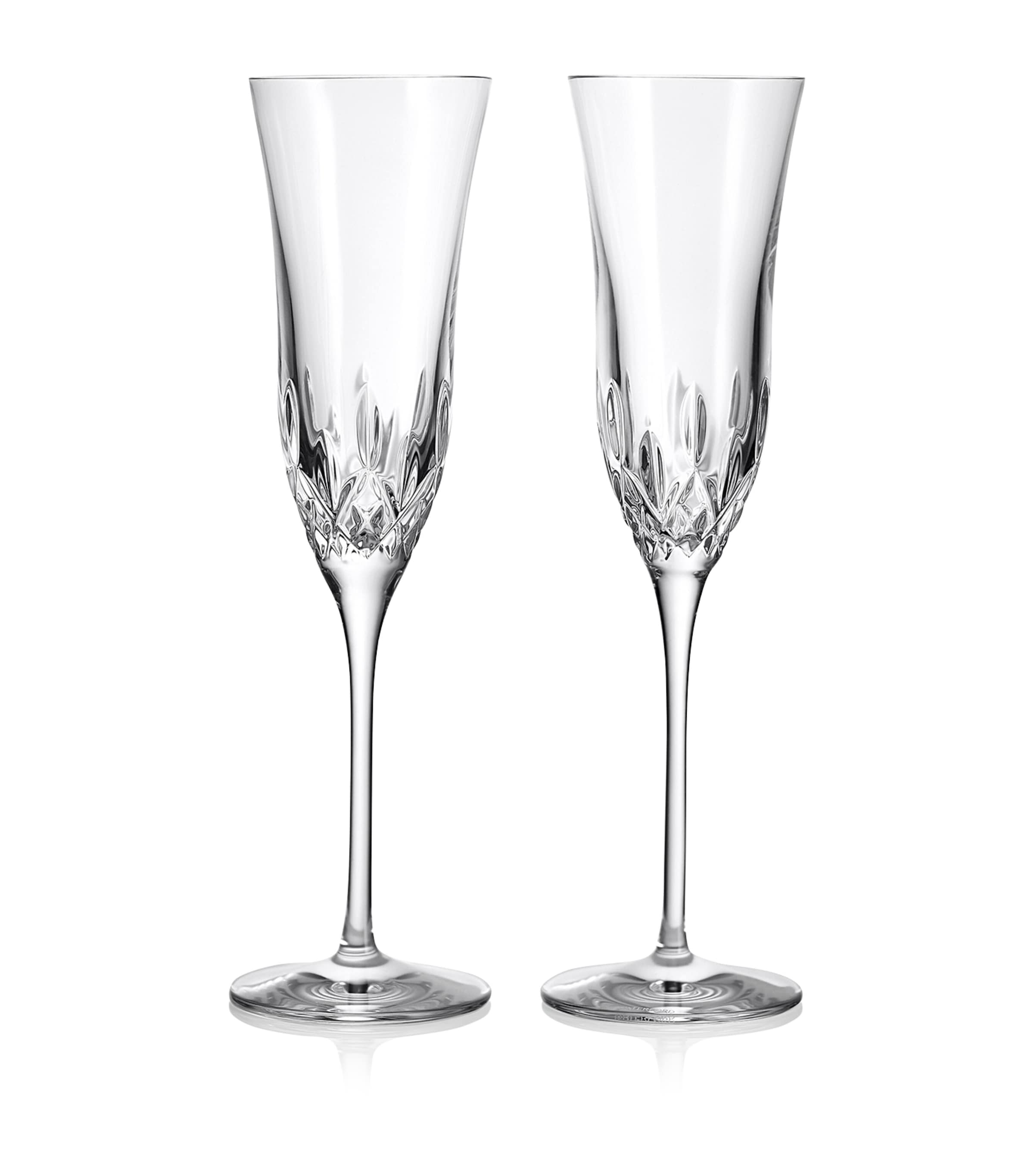 Set of 2 Lismore Essence Flutes (230ml)