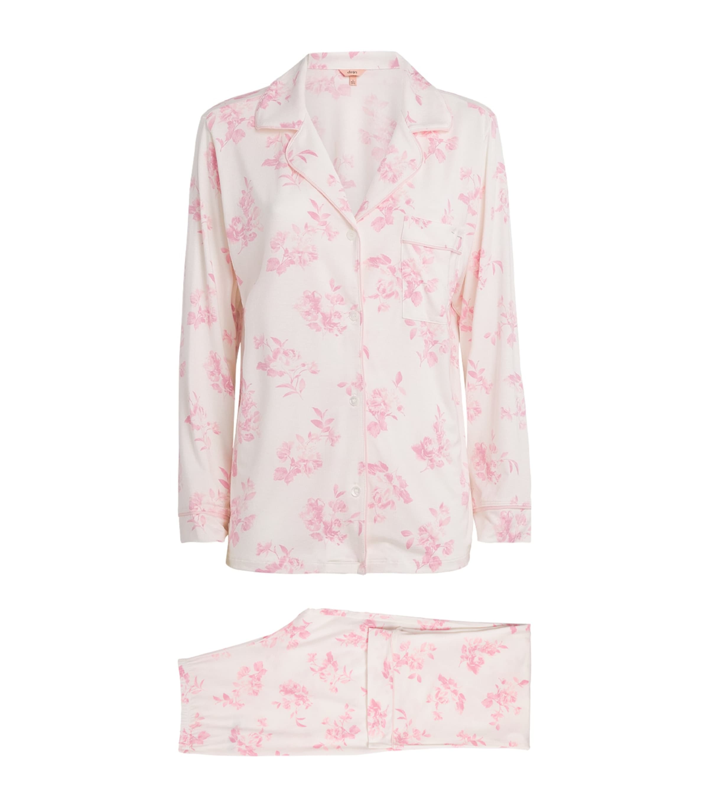 Eberjey Womens Floral Gisele Pyjama Set Rgppp Rose Gard