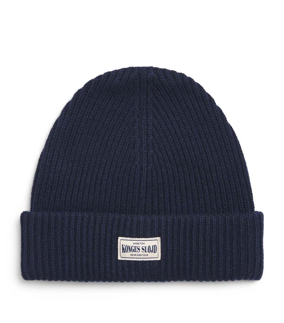 KONGES SLOJD Wool Basil Beanie Total Eclipse