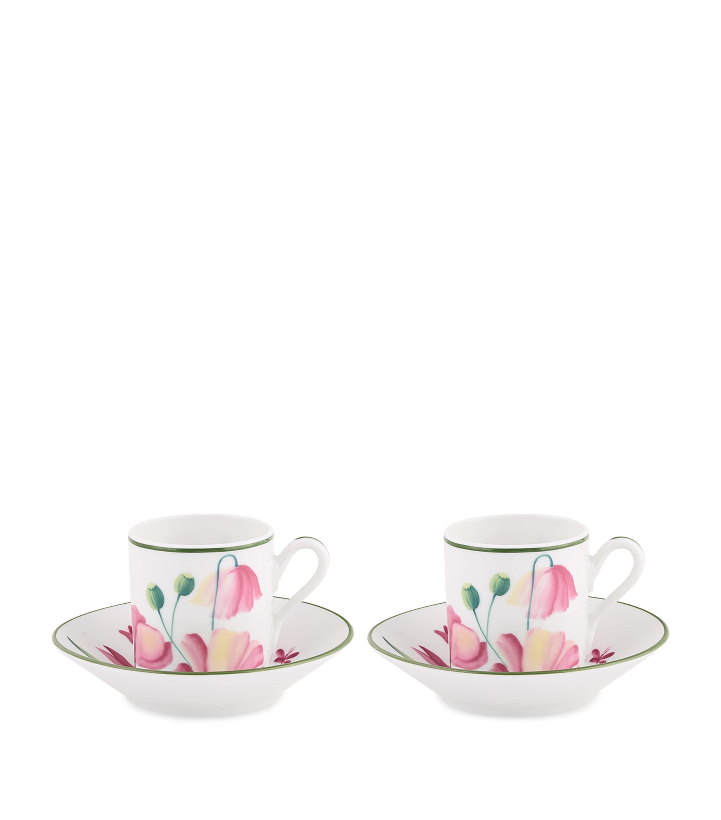 GINORI 1735 Florenza Espresso Cup and Saucer (Set of 2)
