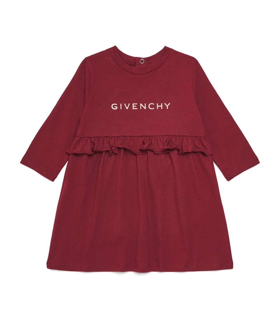 Cotton Logo Dress (6 Months-3 Years)