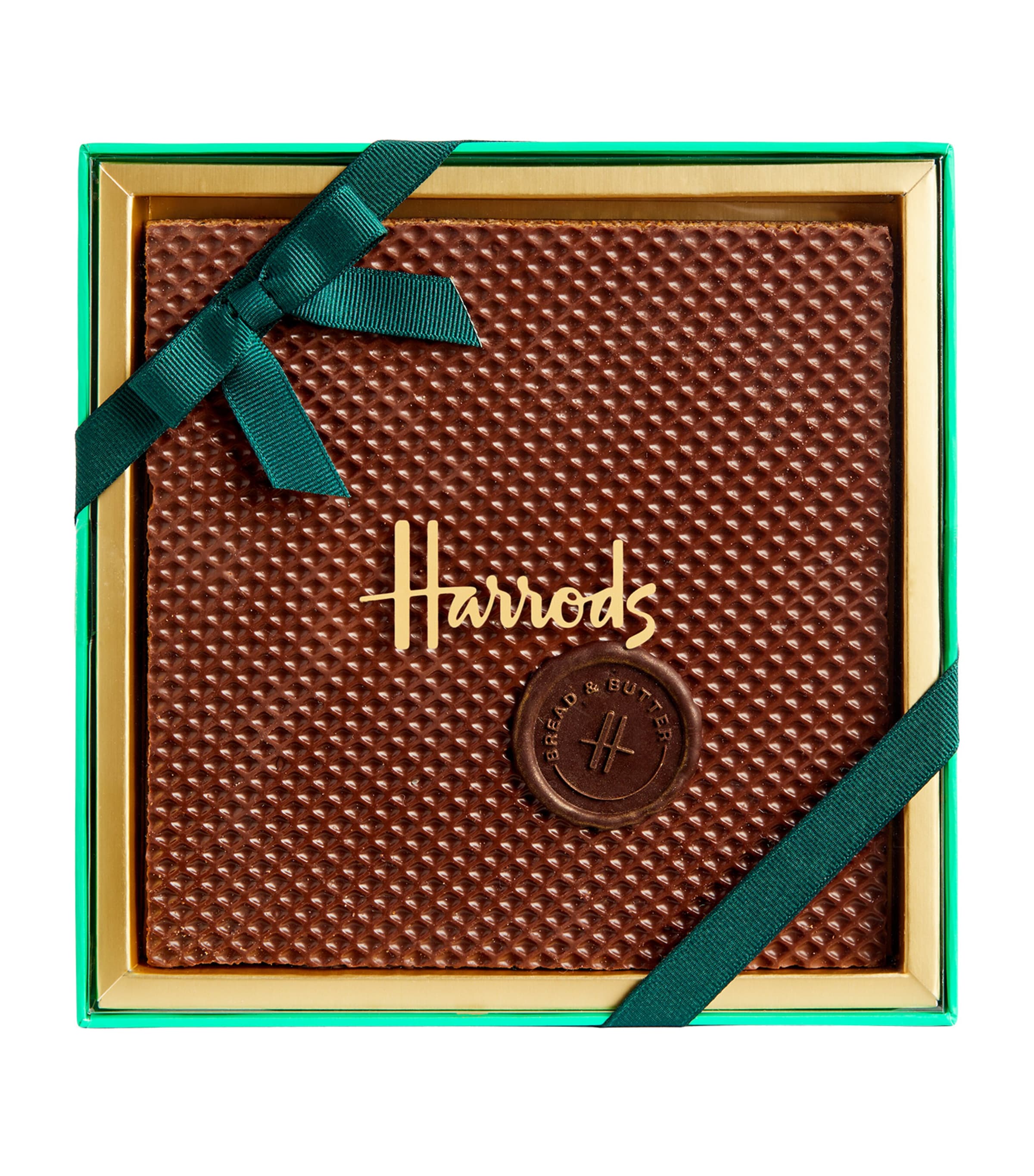 Harrods Milk Chocolate Bread and Butter Slab (260g)