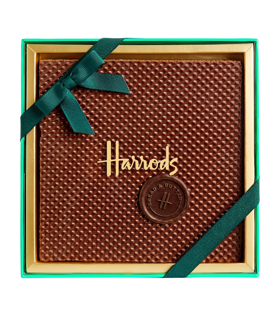 Harrods Milk Chocolate Bread and Butter Slab (260g)
